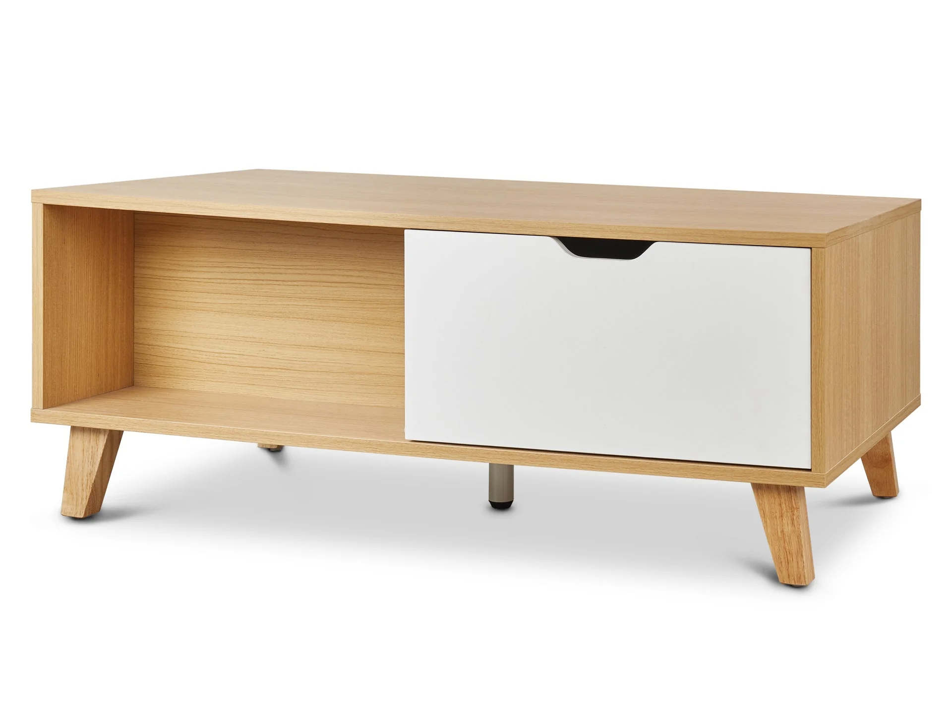 SCHERTZ Wooden Coffee Table - Oak - Image 10