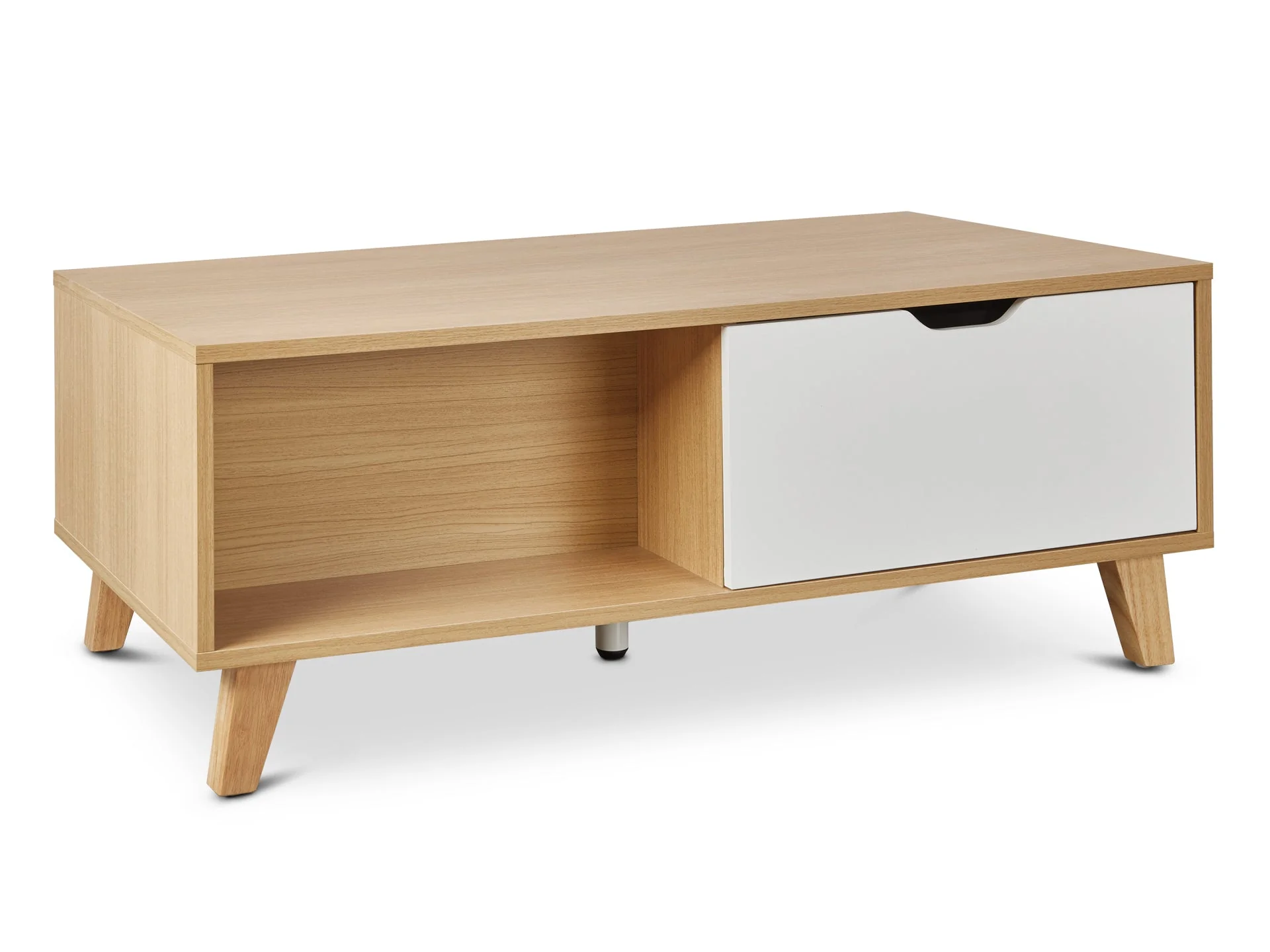 SCHERTZ Wooden Coffee Table - Oak - Image 5