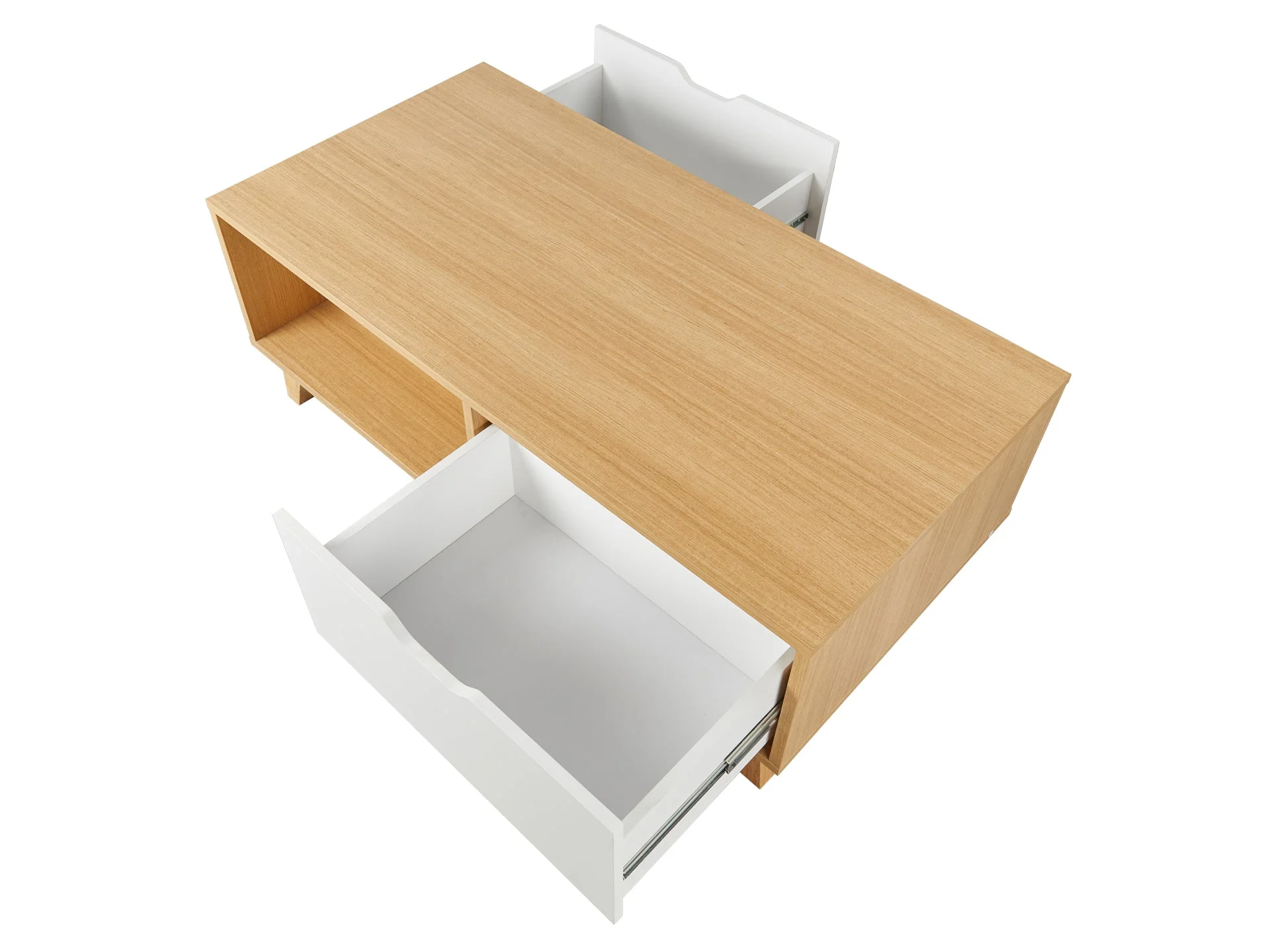 SCHERTZ Wooden Coffee Table - Oak - Image 6