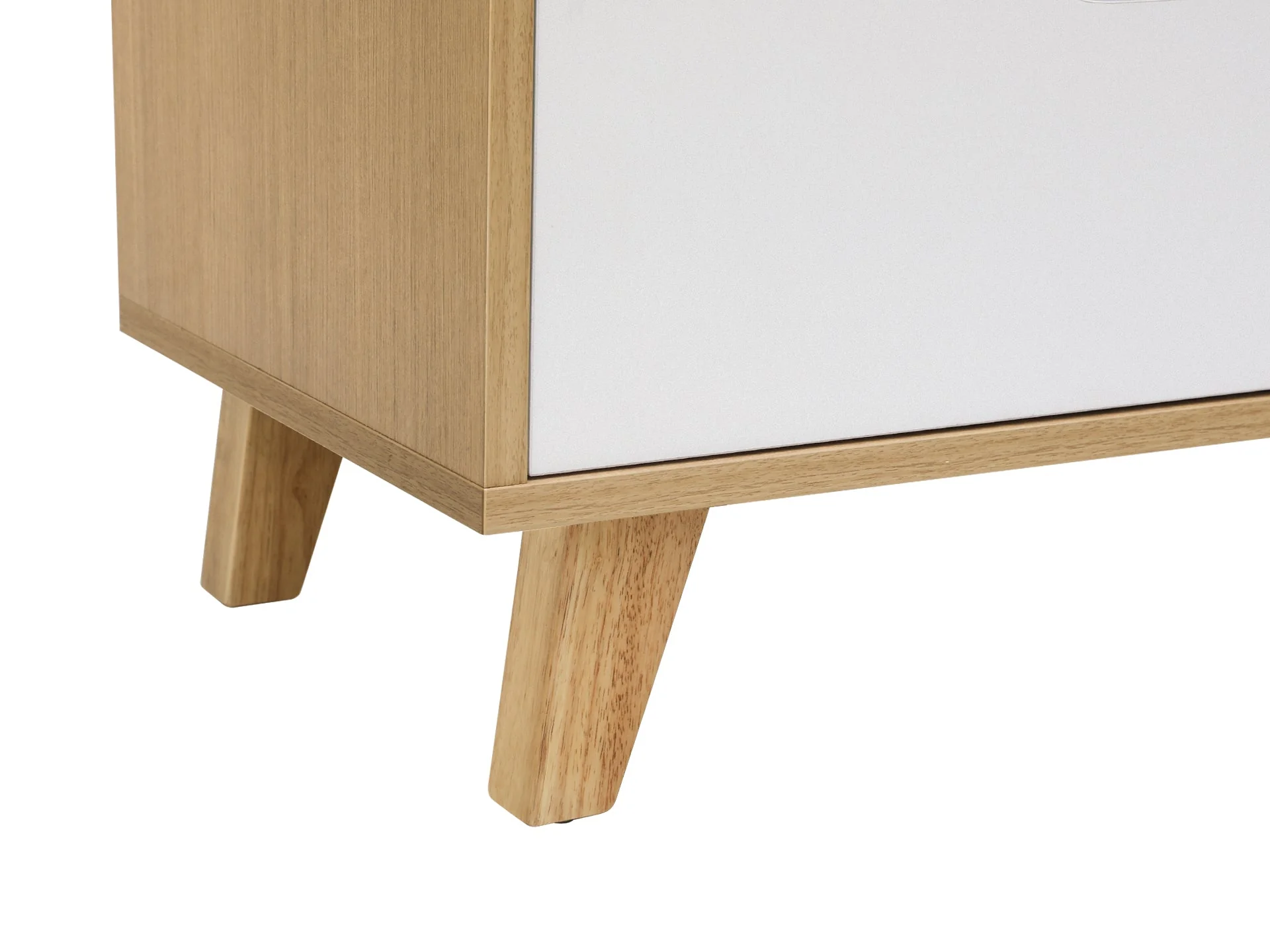 SCHERTZ Wooden Low Boy 8 Drawers - Oak - Image 9