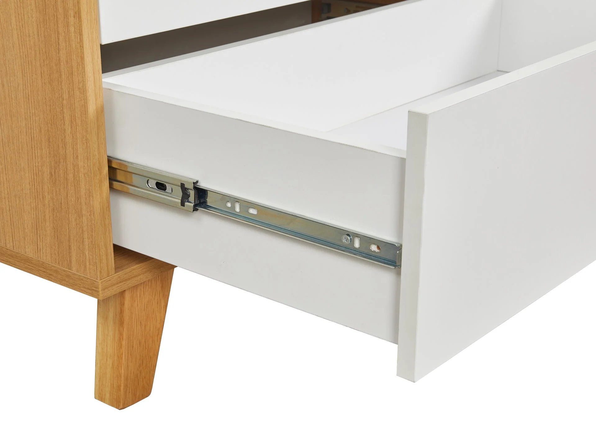 SCHERTZ Wooden Tallboy 4 Drawers - Oak - Image 9