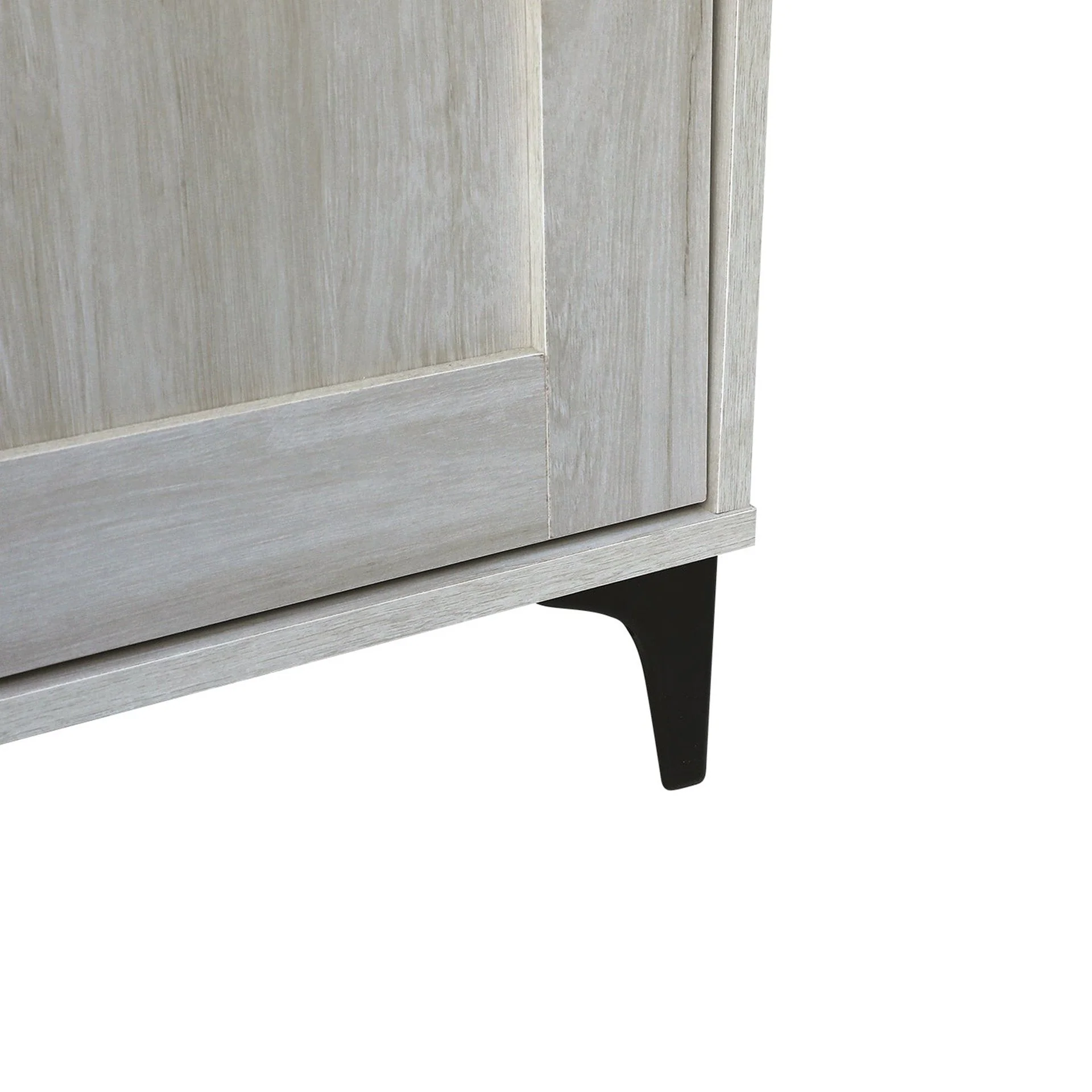 Scottie Storage Cabinet - White Oak + Black - Image 10