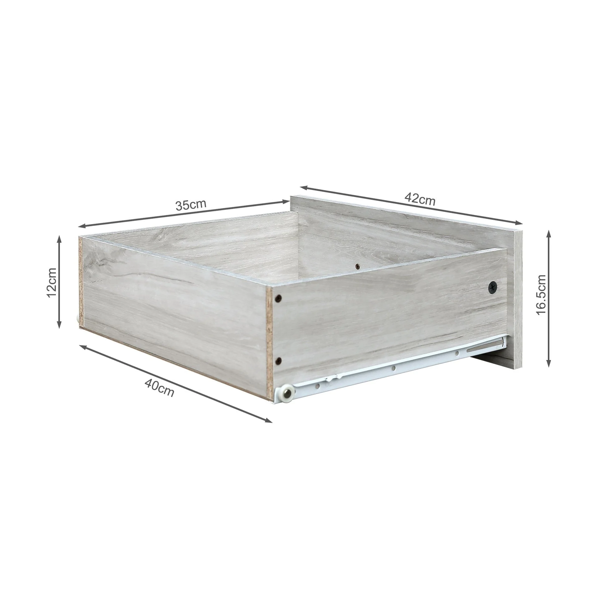 Scottie Storage Cabinet - White Oak + Black - Image 13
