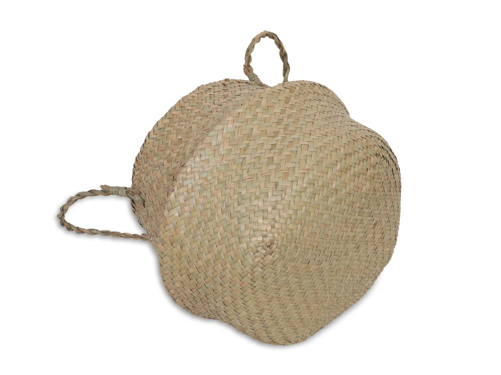Seagrass Woven Basket Belly Basket - Set of 2 - S/M - Image 6