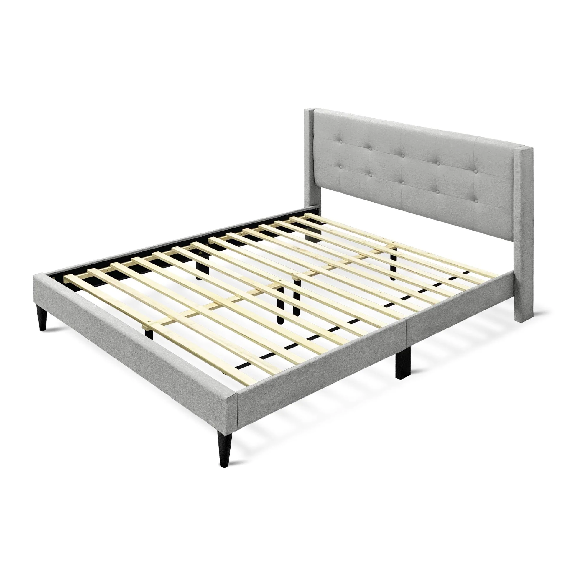 Sealy Queen Bed Frame - Silver - Image 8