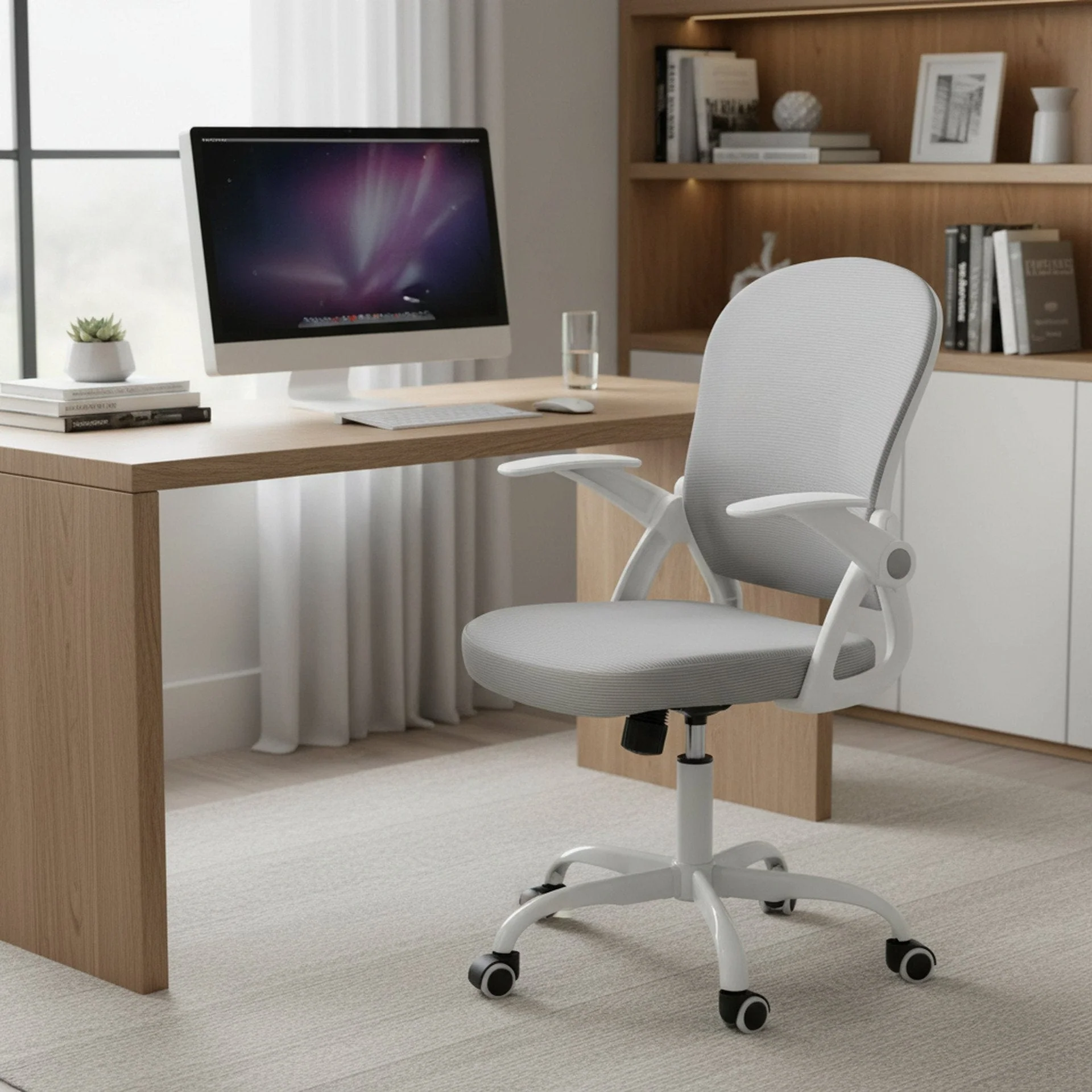 Sean Office Chair - Grey - Image 2