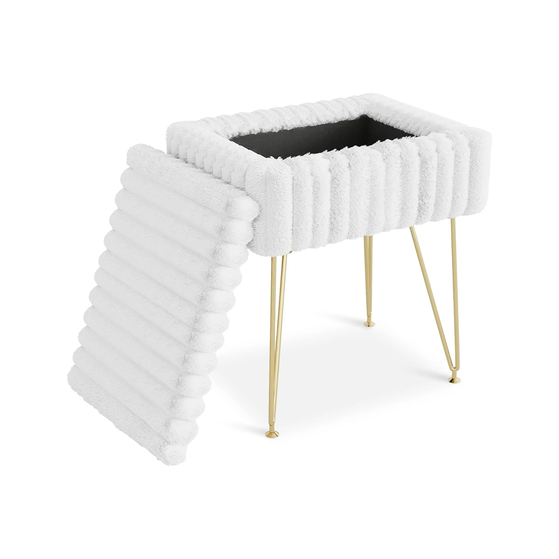 Sevan Storage Ottoman - White - Image 9