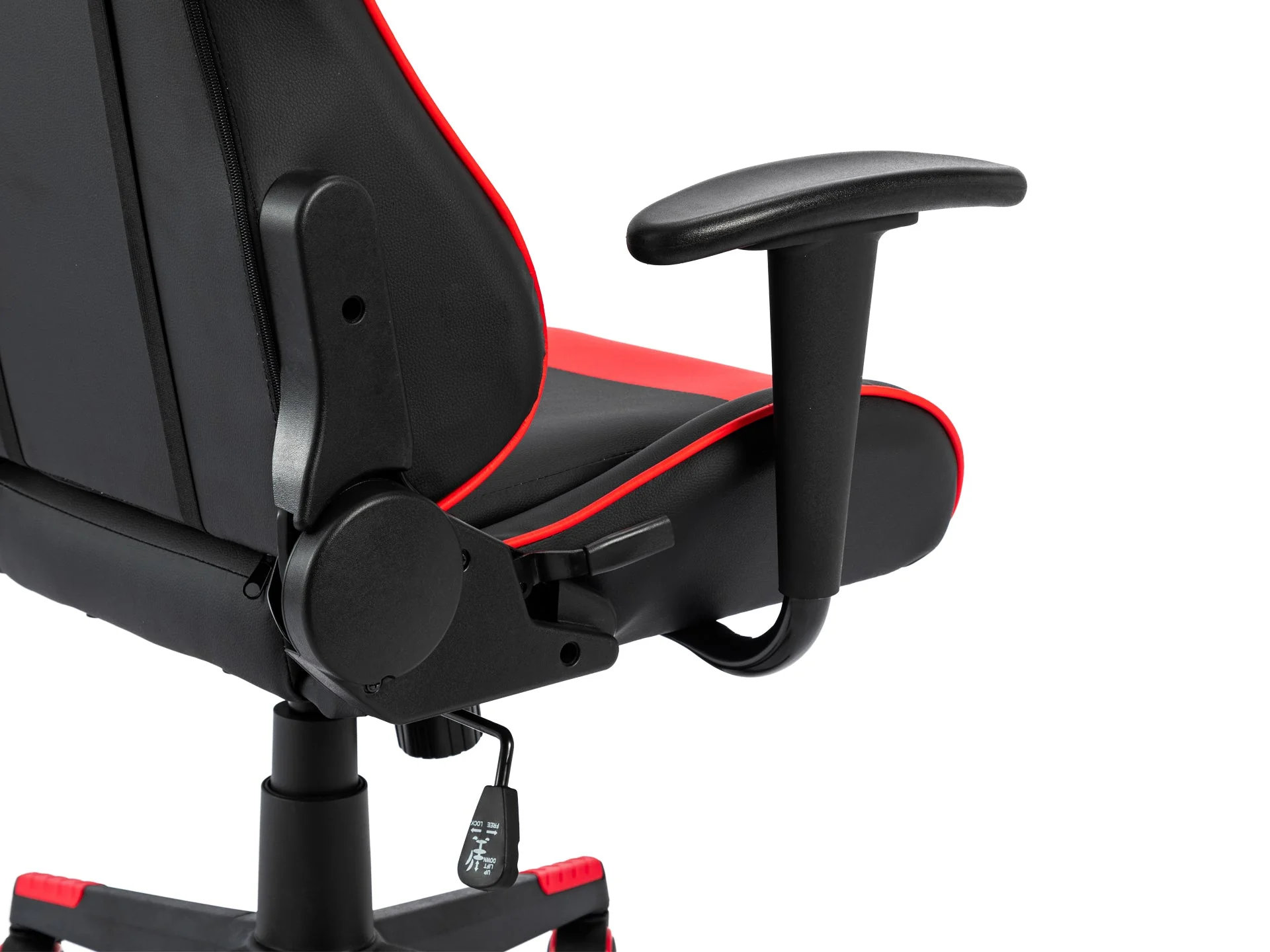 Shadow Gaming Chair - Black + Red - Image 7