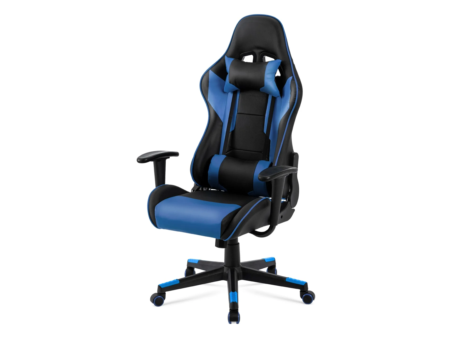 Shadow Gaming Chair - Blue + Black - Image 3