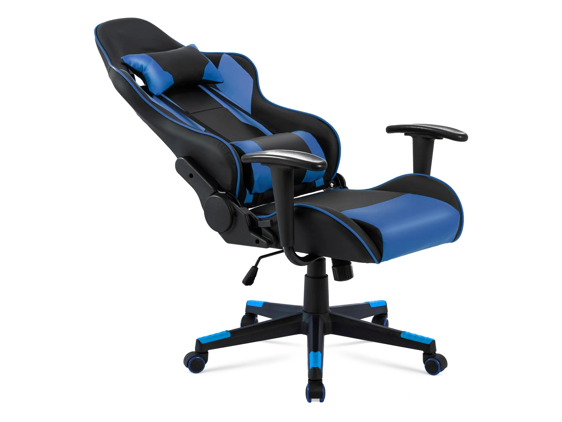 Shadow Gaming Chair - Blue + Black - Image 4