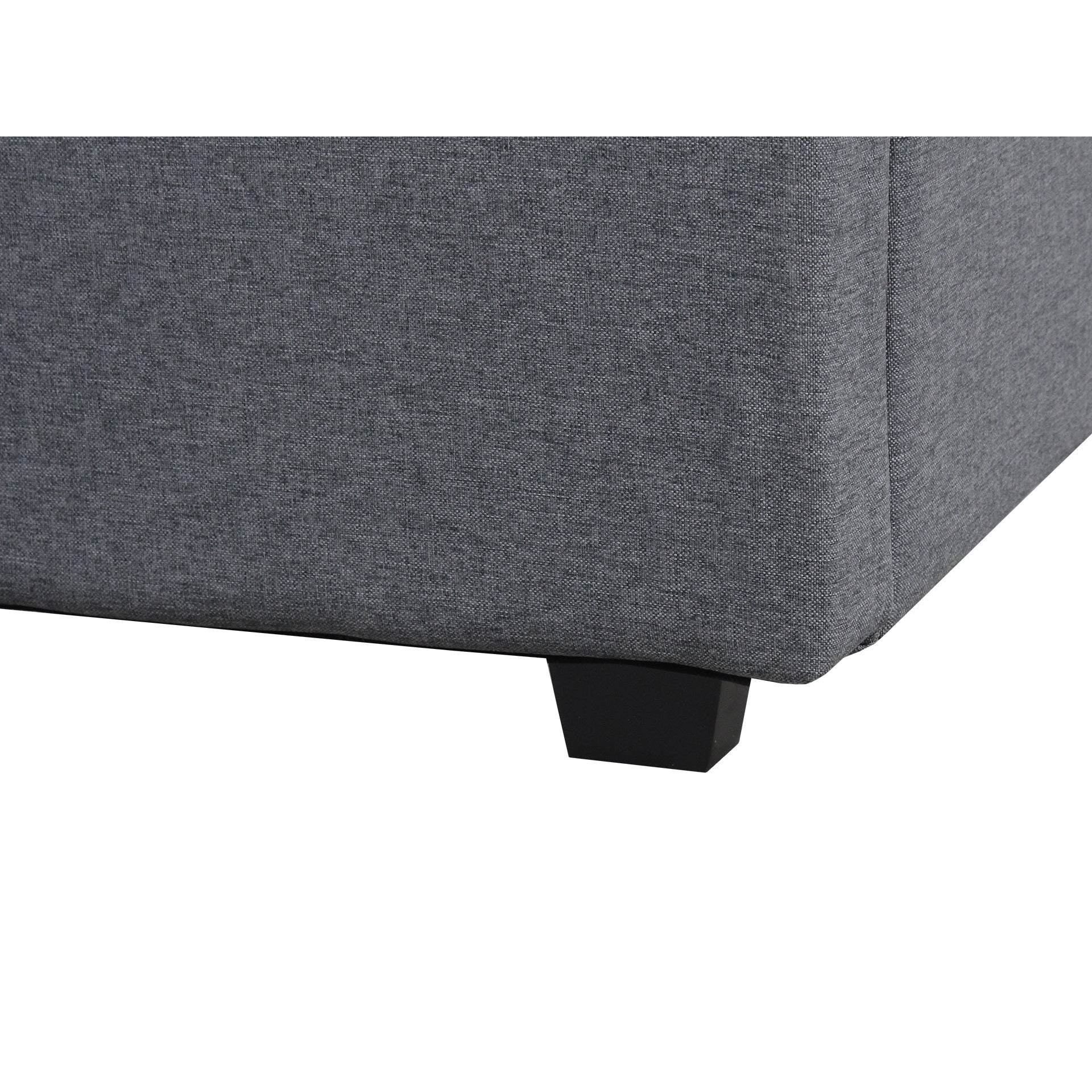 Shasta Double Bed Frame - Dark Grey - Image 12