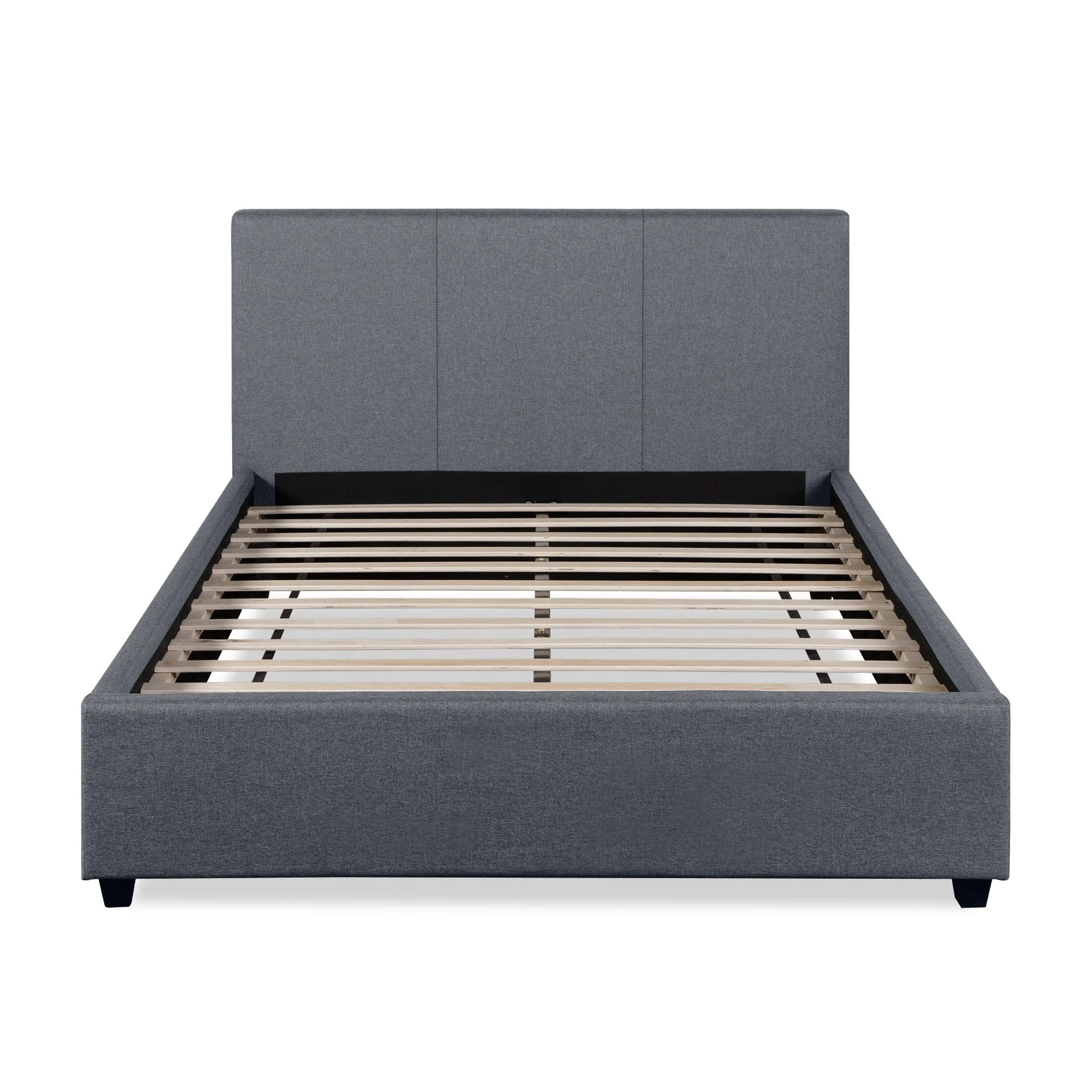 Shasta Double Bed Frame - Dark Grey - Image 7