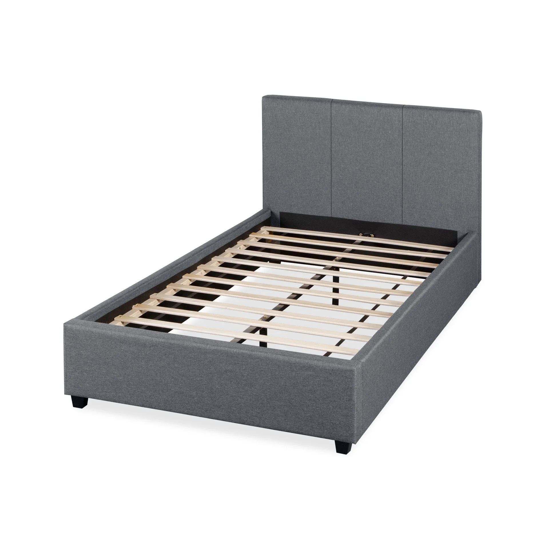 Shasta King Single Bed Frame - Dark Grey - Image 11