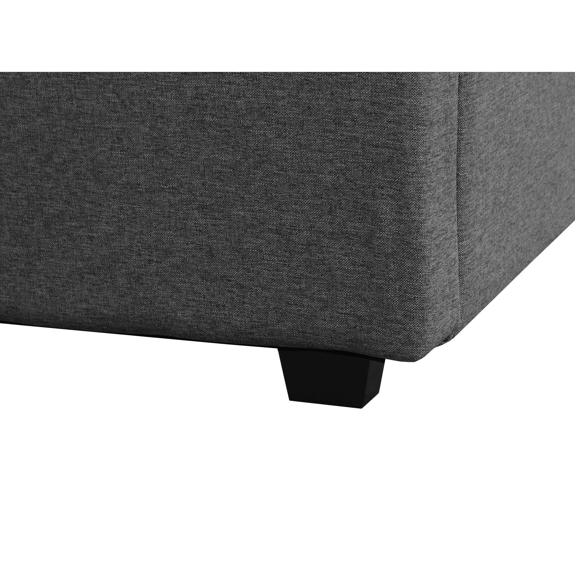 Shasta King Single Bed Frame - Dark Grey - Image 14