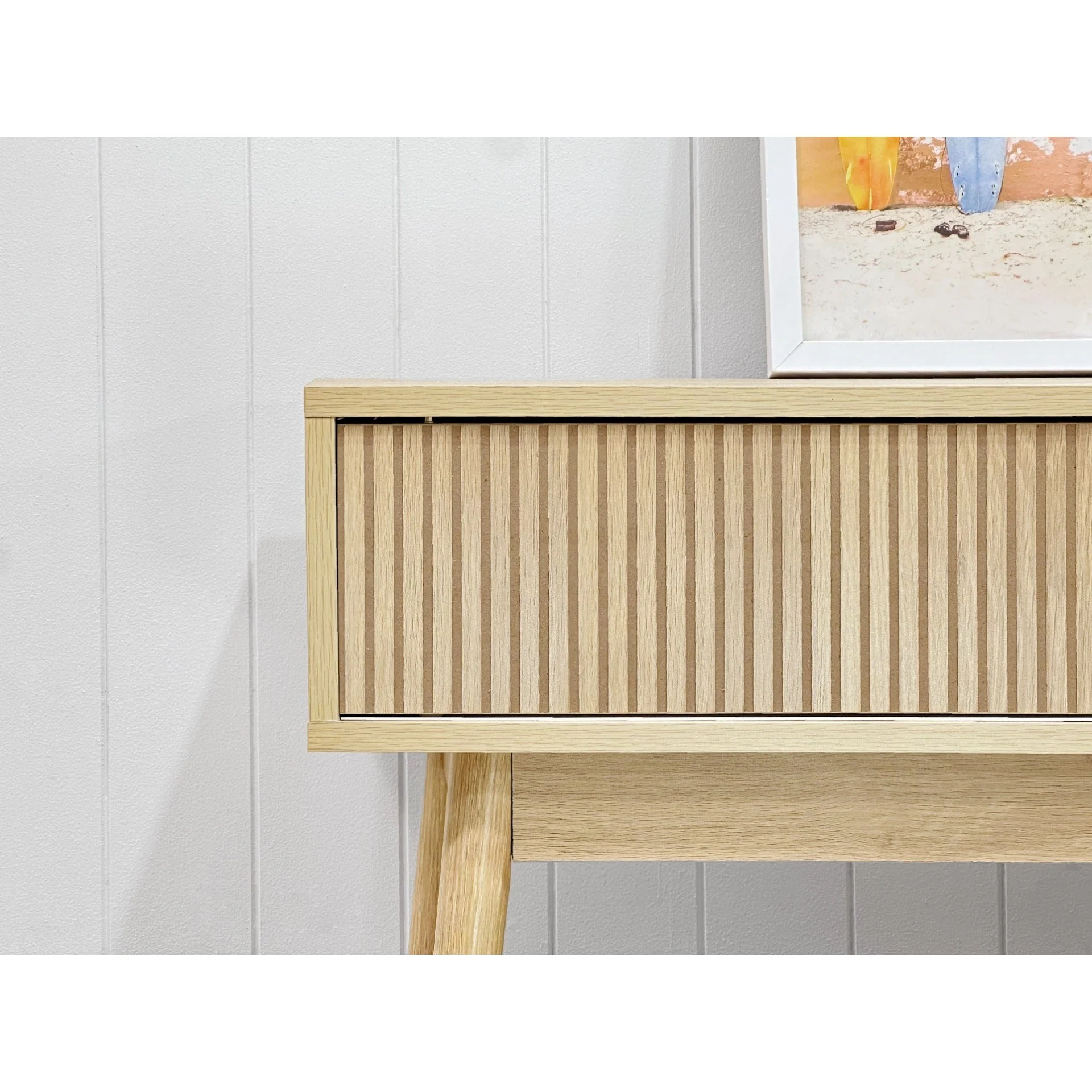 Shawnee 1.15m Entertainment Unit - Oak - Image 3