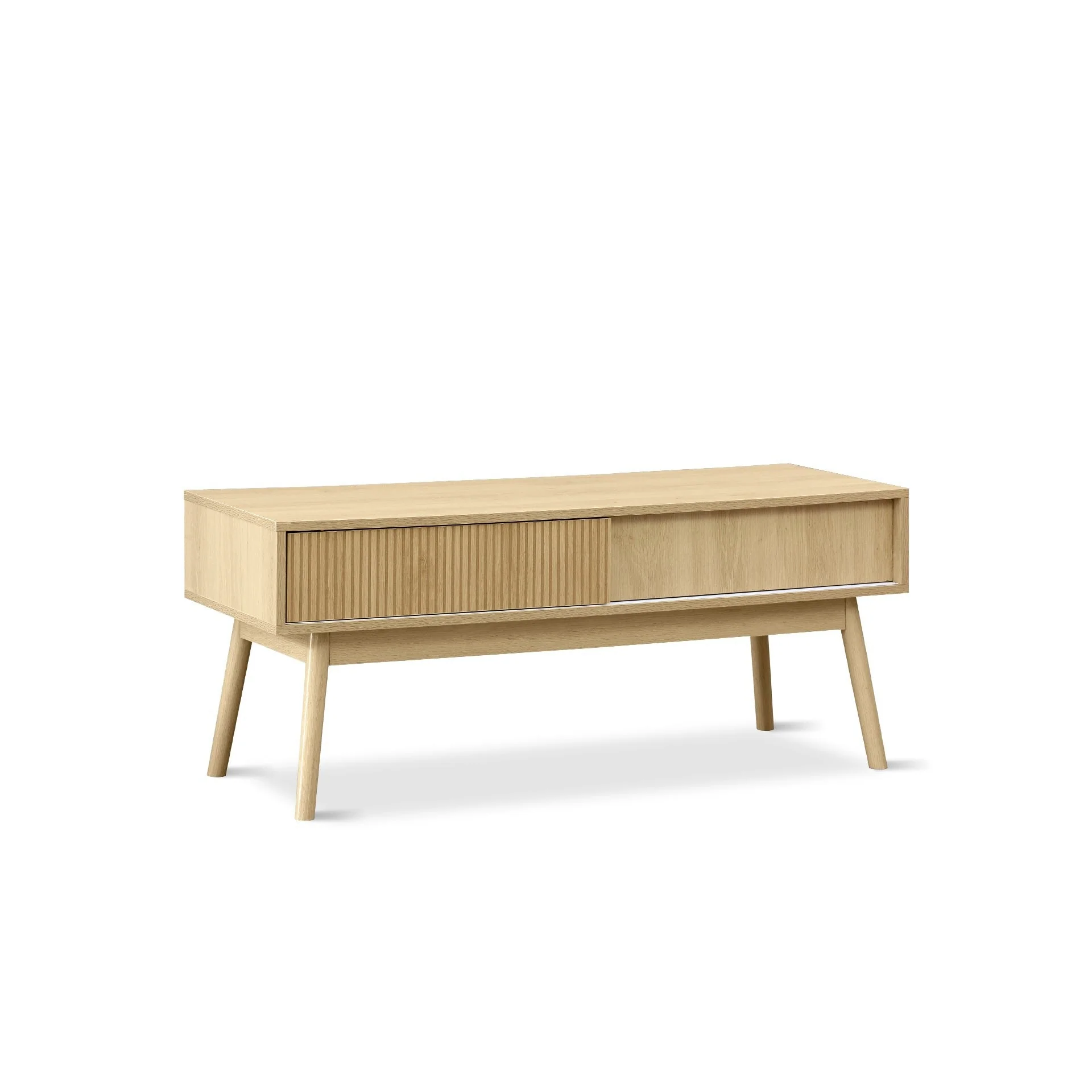 Shawnee 1.15m Entertainment Unit - Oak - Image 7