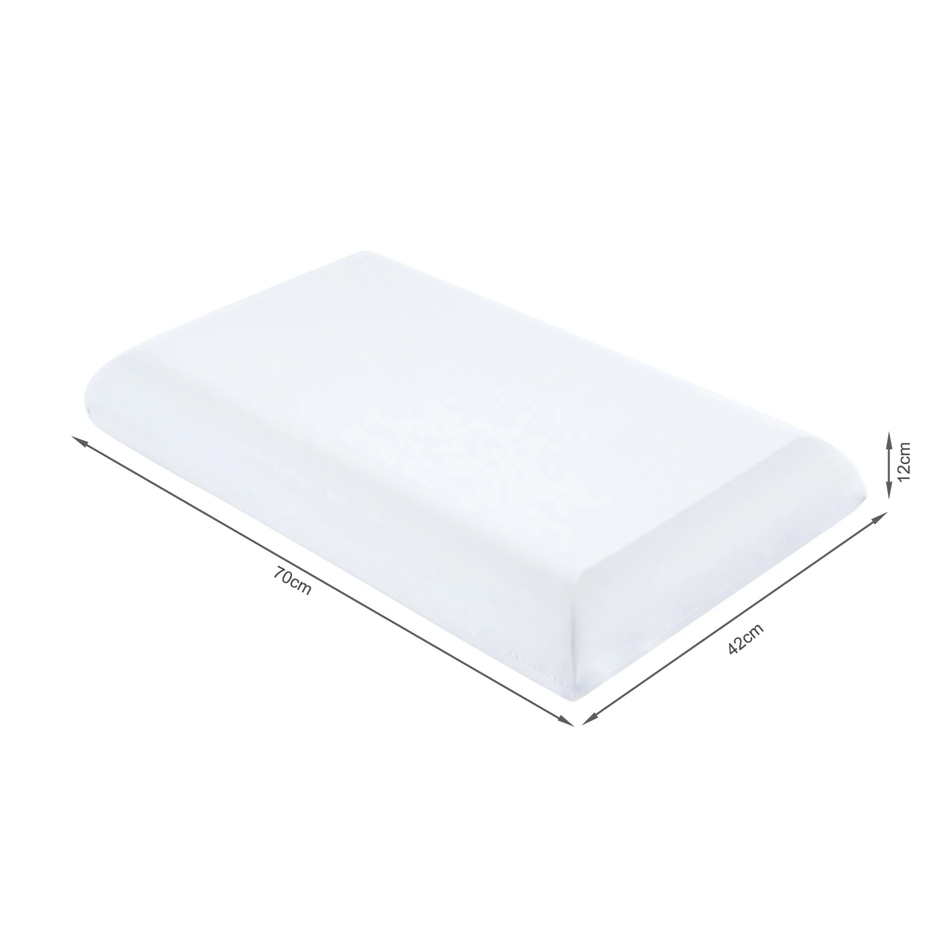 Side Sleep Pro Memory Foam Pillow 70 x 42 x 12CM - Image 13