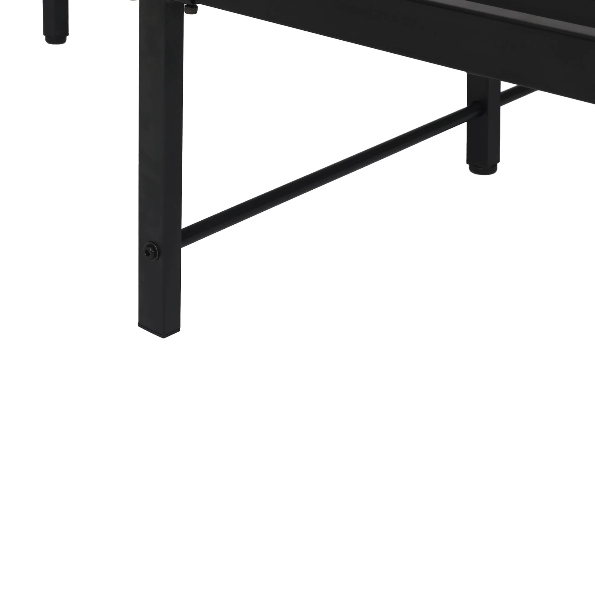 Sienna Single Metal Bed Frame - Black - Image 8