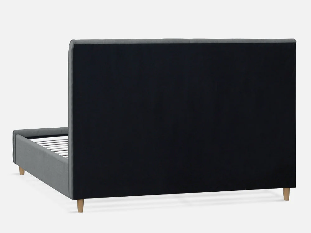 SIERRA King Bed Frame - GREY - Image 8