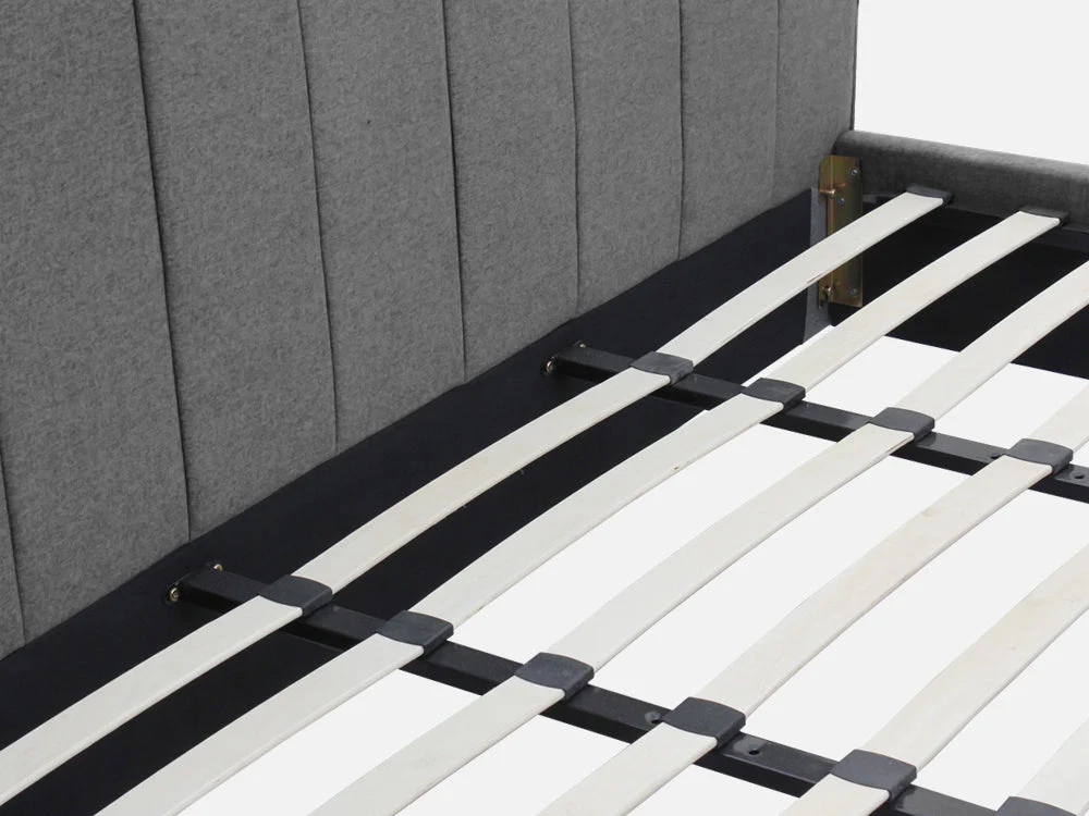 SIERRA Super King Bed Frame - GREY - Image 8