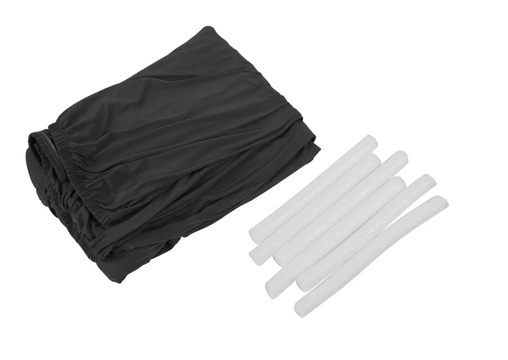 Single Seater Sofa Couch Cover 90-140cm - Black - Image 4