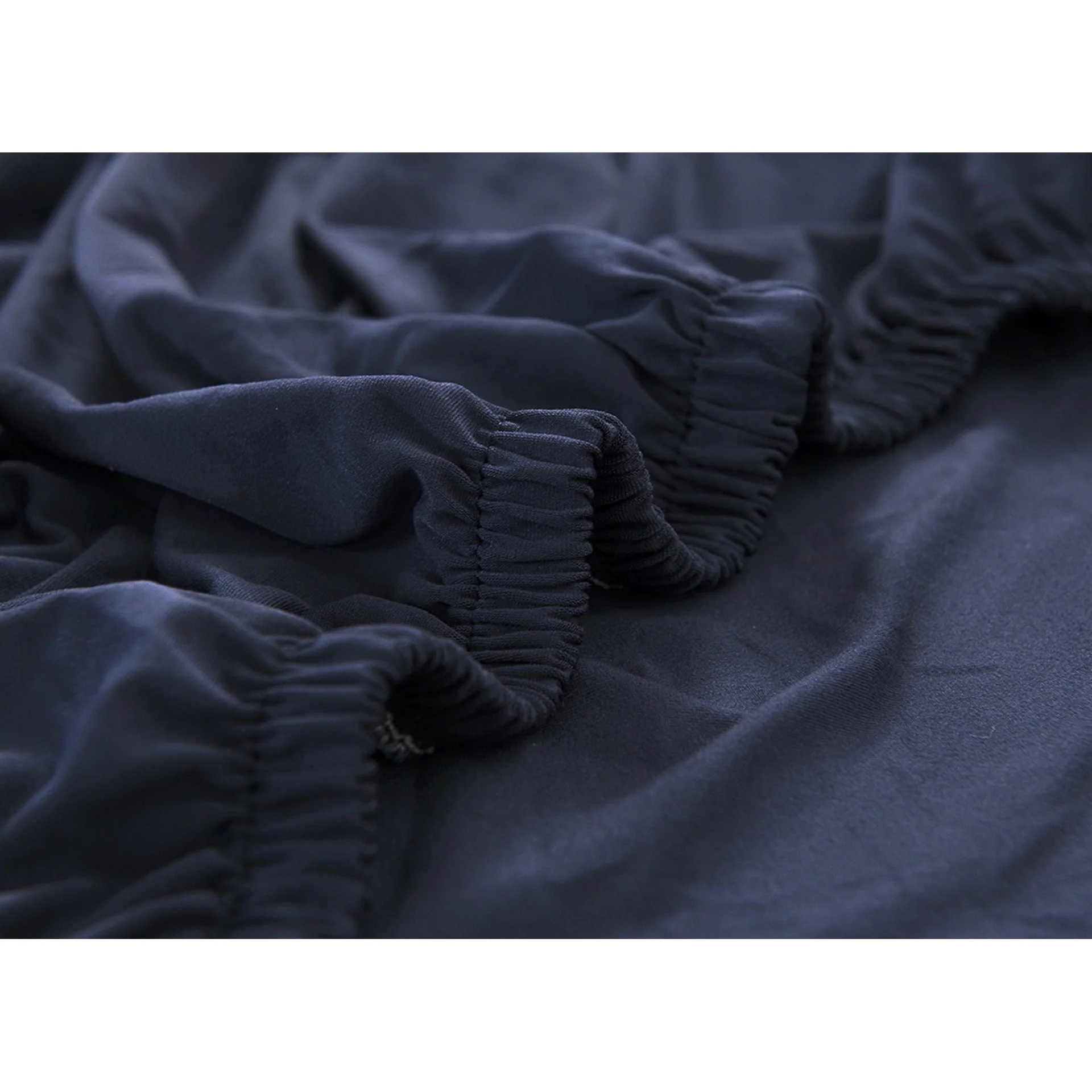 Single Seater Sofa Couch Cover 90-140cm - Navy - Image 4