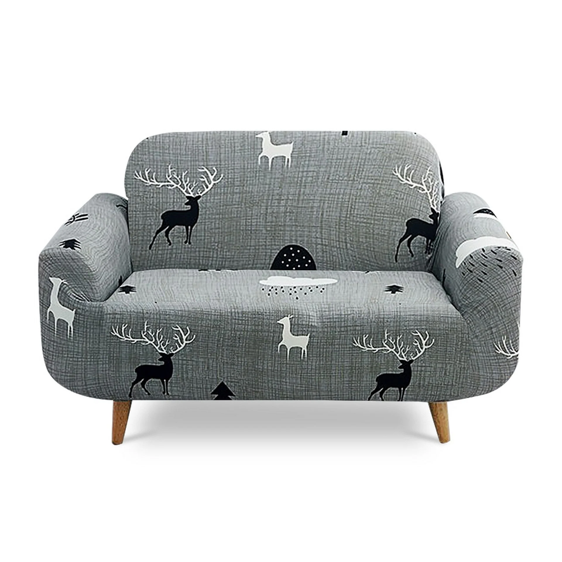 Single Sofa Cover Couch Cover 90-140cm - Elk - Image 2