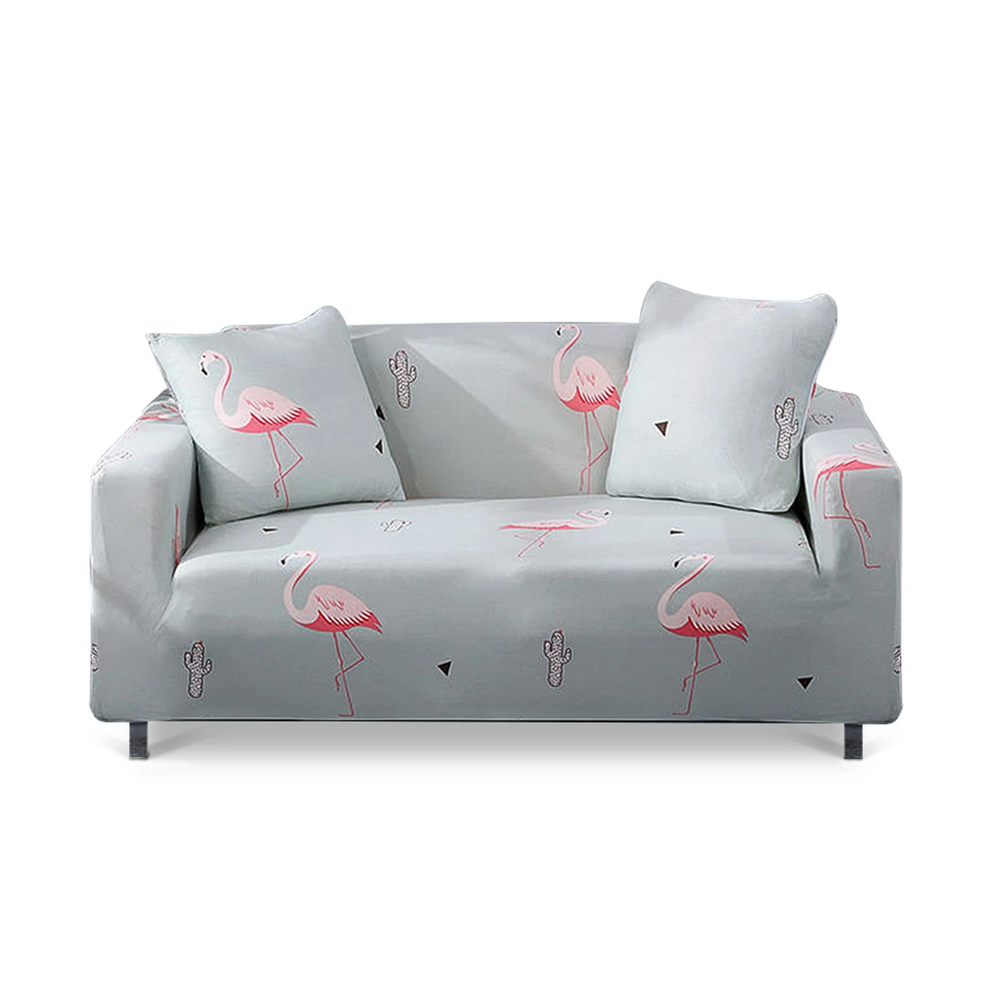 Single Sofa Cover Couch Cover 90-140cm - Flamingo - Image 2