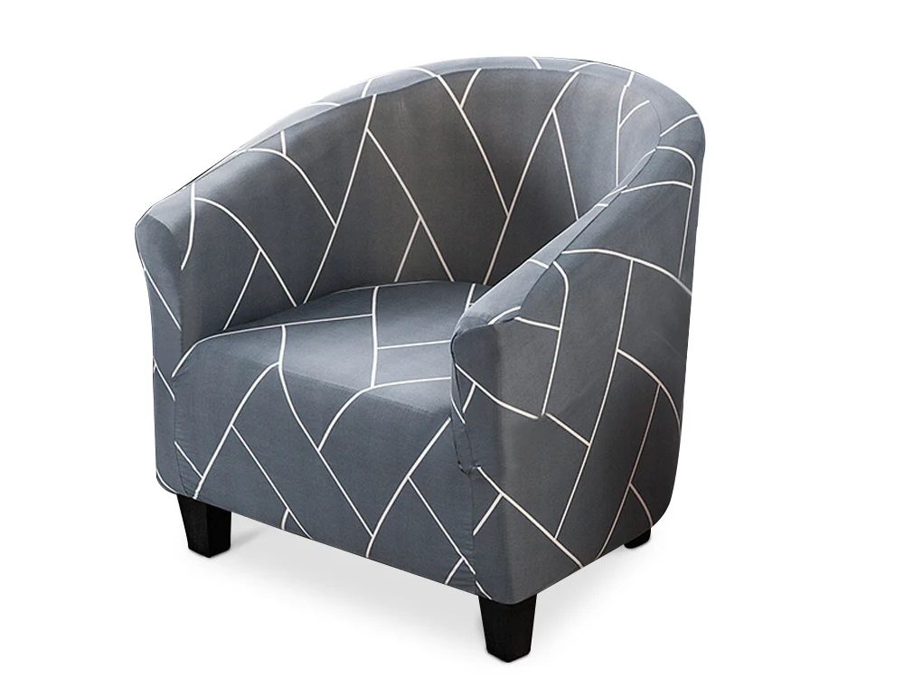 Single Sofa Cover Couch Cover 90-140cm - Stripe - Image 4