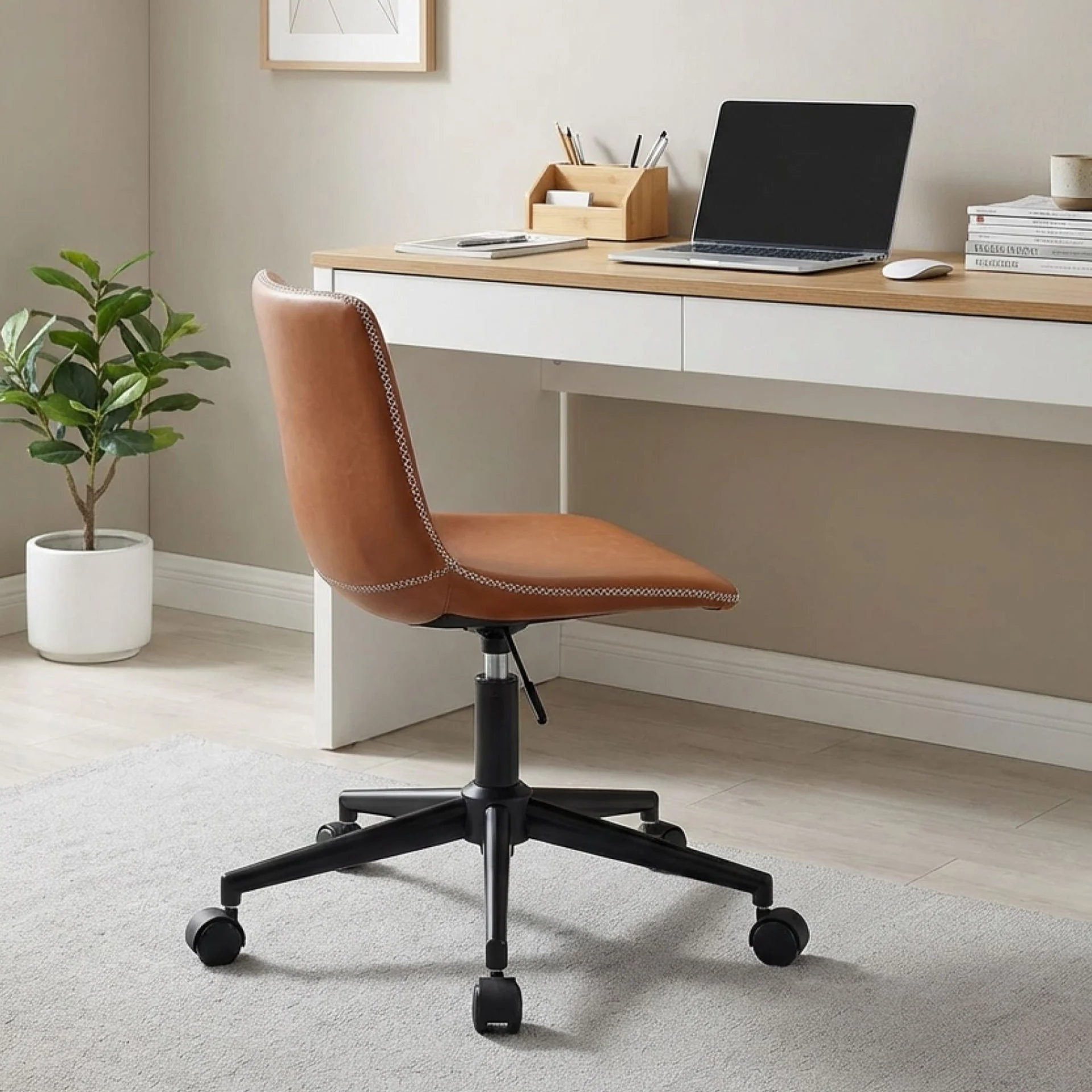 Skyler Office Chair - Tan - Image 5