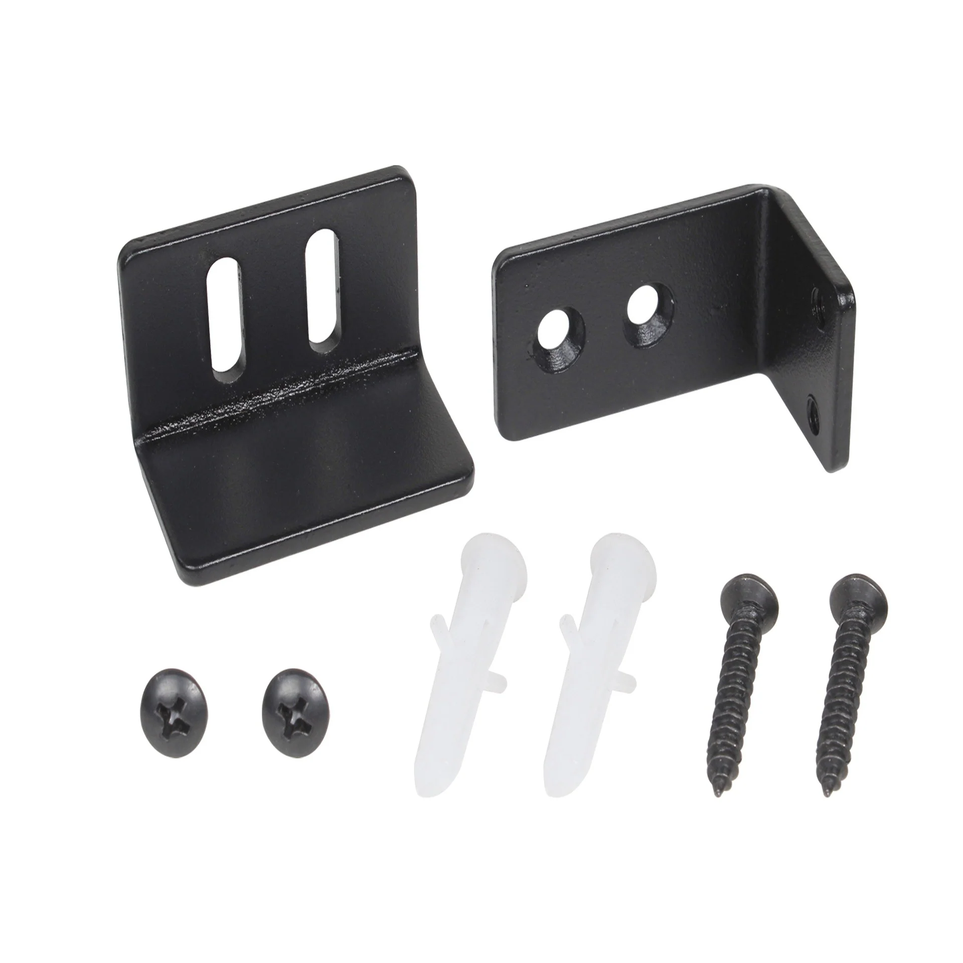 Sliding Barn Door Hardware Bottom Floor Guide Steel Set - Image 6