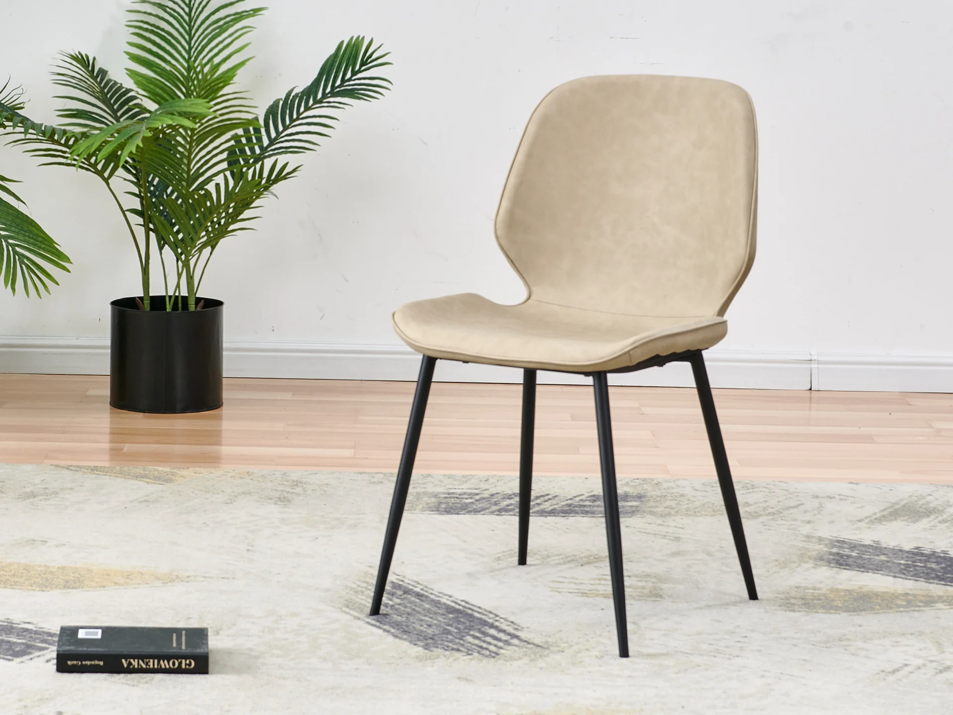 SLOANE 4PCS Dining Chair - BEIGE - Image 5