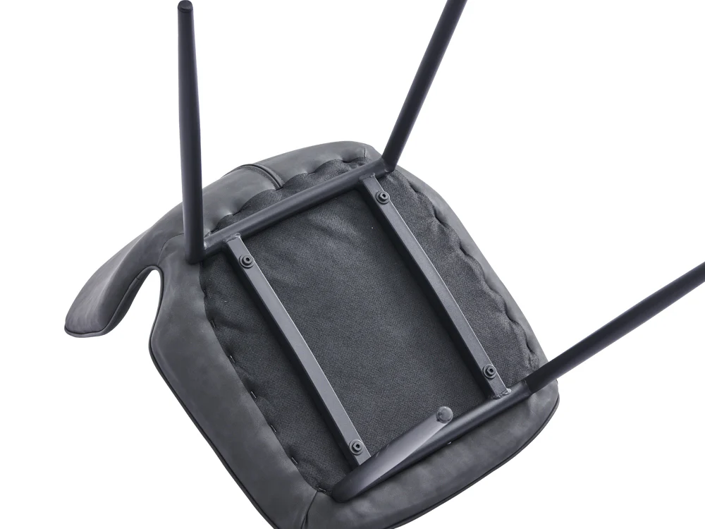 SLOANE 4PCS Dining Chair - DARK GREY - Image 11