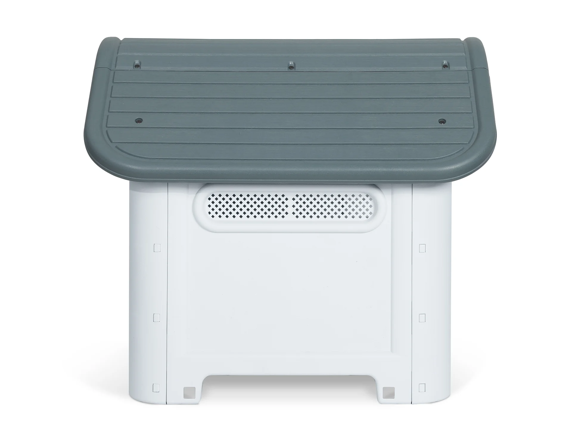 Small Plastic Dog House - Grey - Image 4