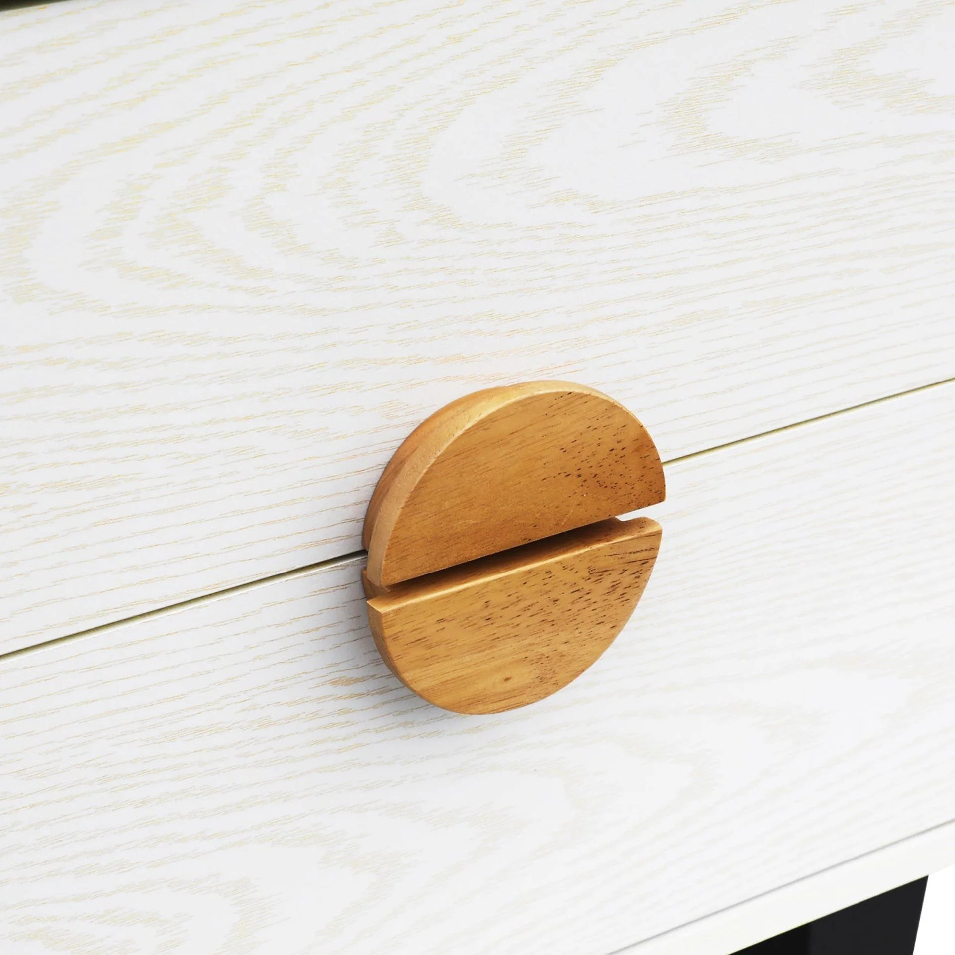 Sofia Bedside Table - Oak White - Image 7