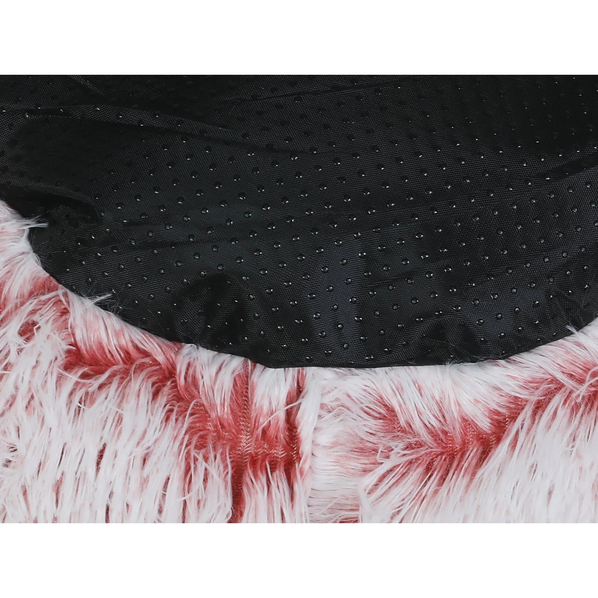 Soft Plush Cat Cave Bed - Pink - Image 6