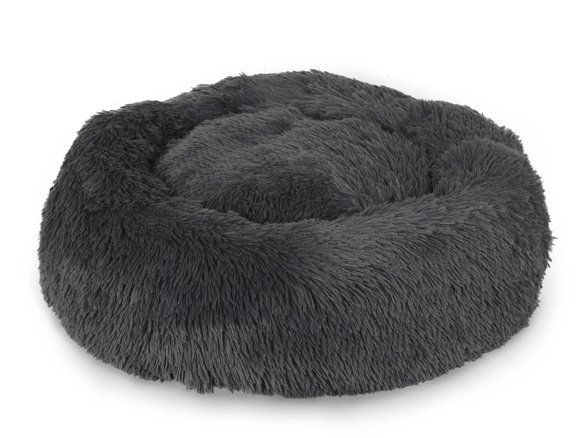 Soft Plush Pet Bed - GREY - Image 4