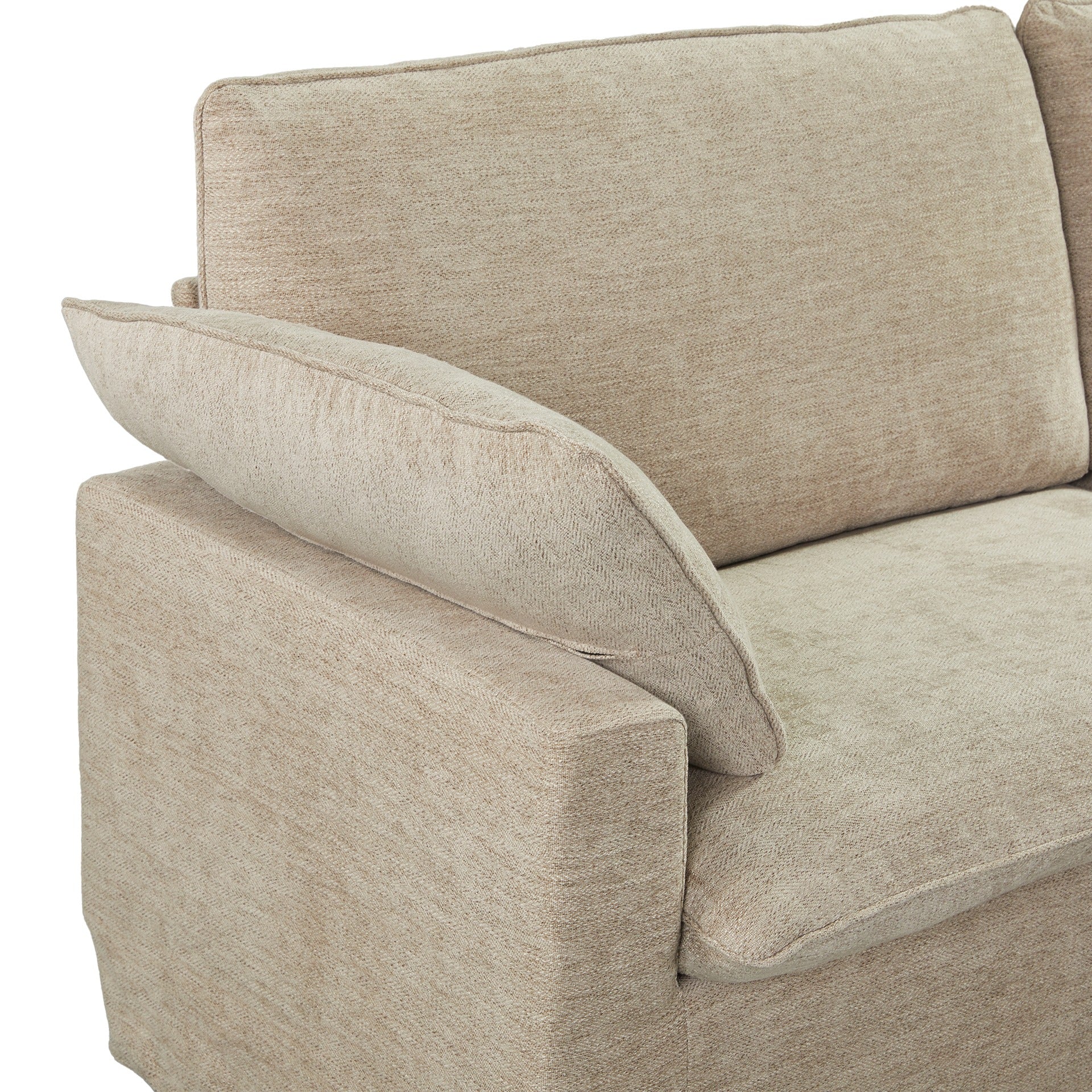 Solace 3 Seater Sofa - Taupe - Image 14