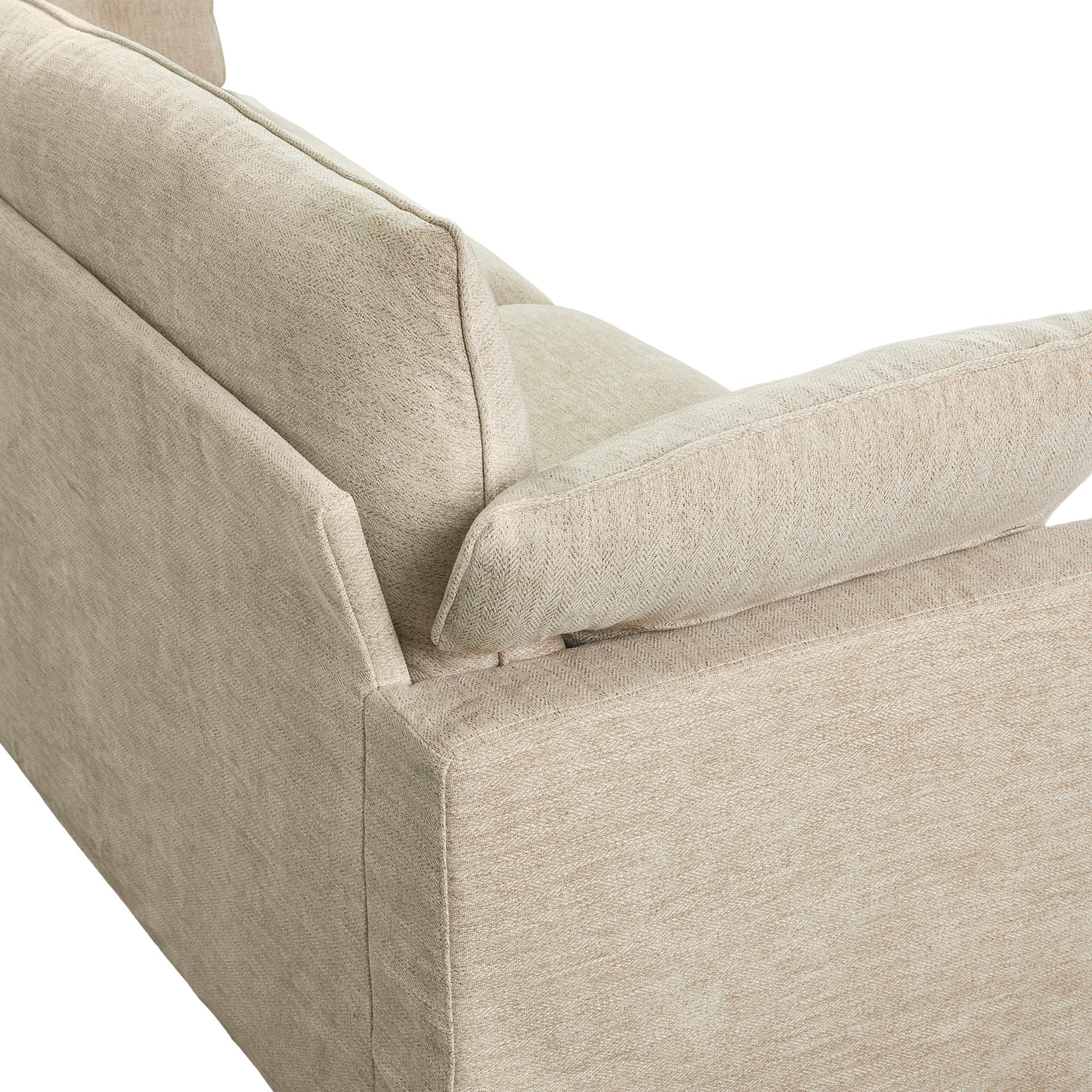 Solace 3 Seater Sofa - Taupe - Image 15