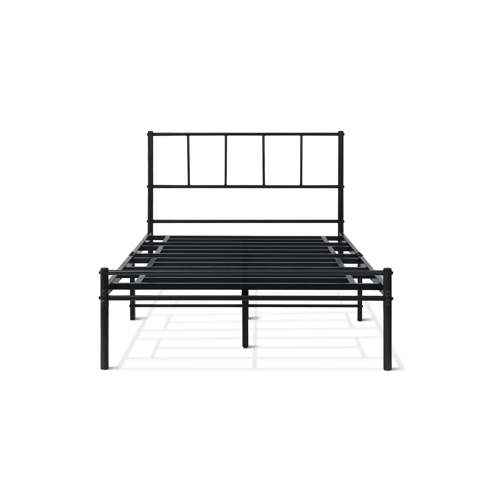 Sophia King Single Metal Bed Frame - Black - Image 8