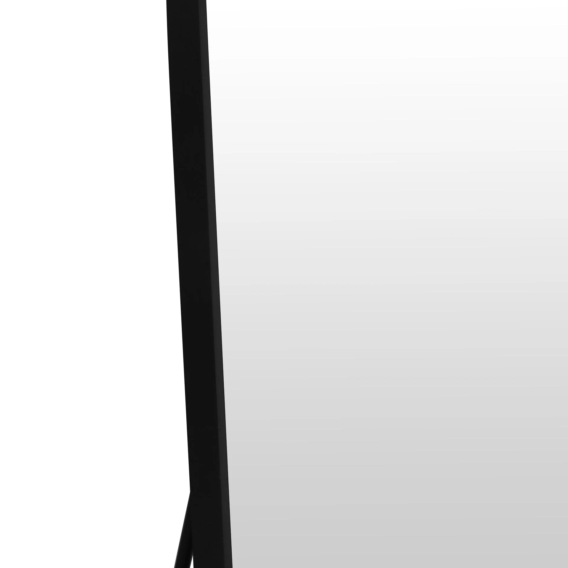 Stella Arched Freestanding Metal Mirror - Black - Image 8
