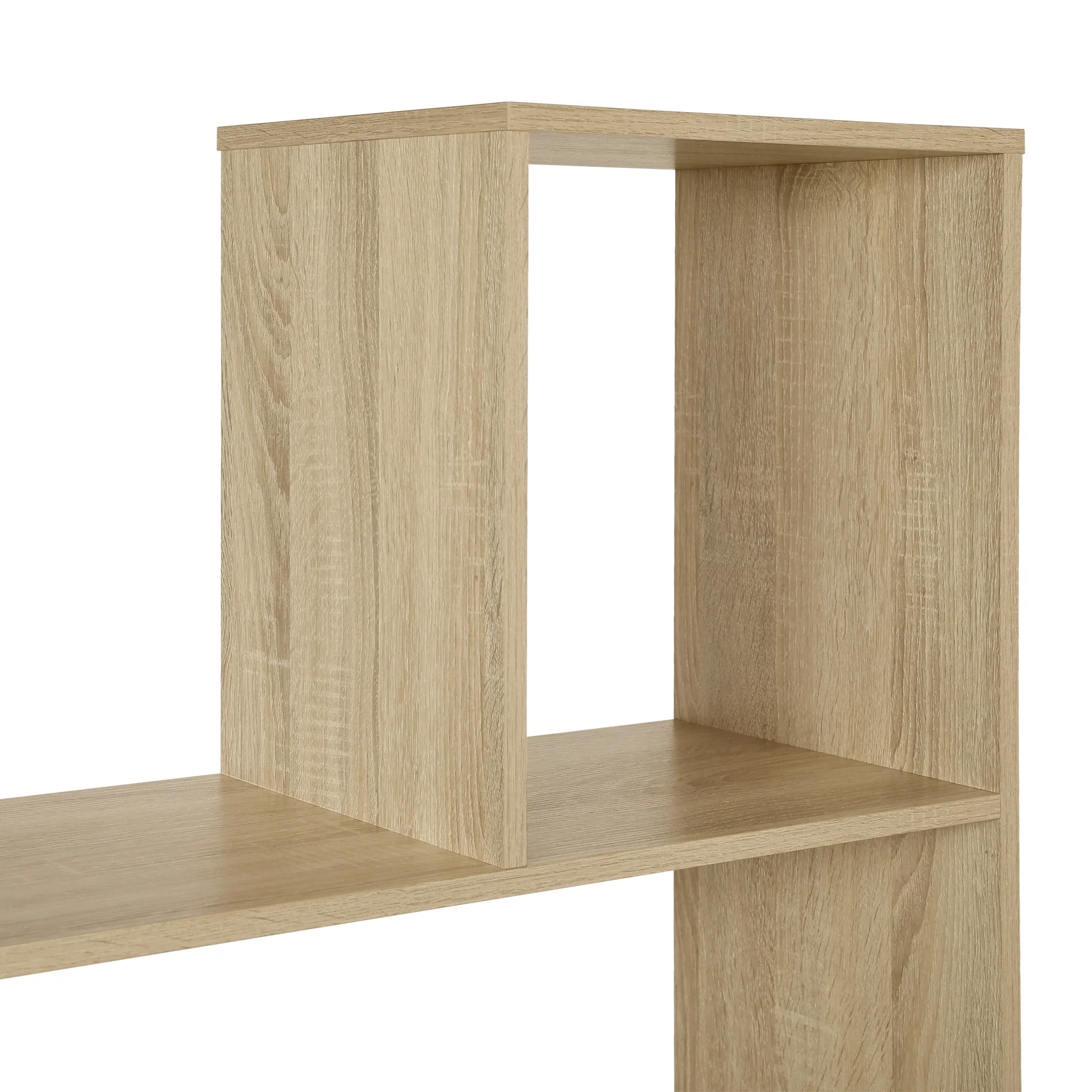Stepa Bookshelf Display Shelf - Oak - Image 9
