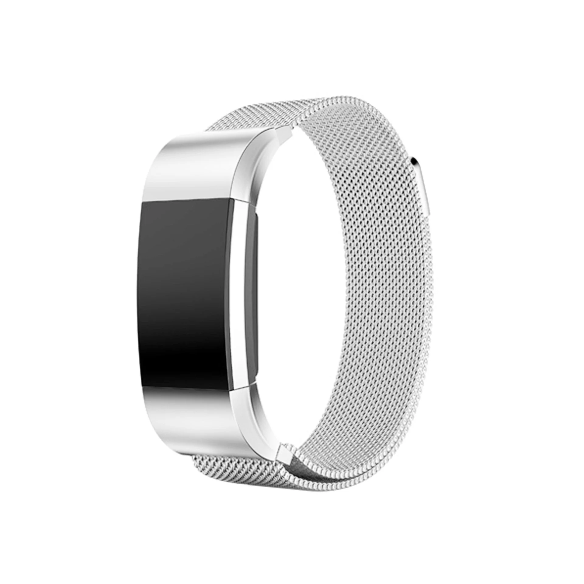 Strap Band Milanese Loop Band for Fitbit Charge 2 - Silver - Image 3
