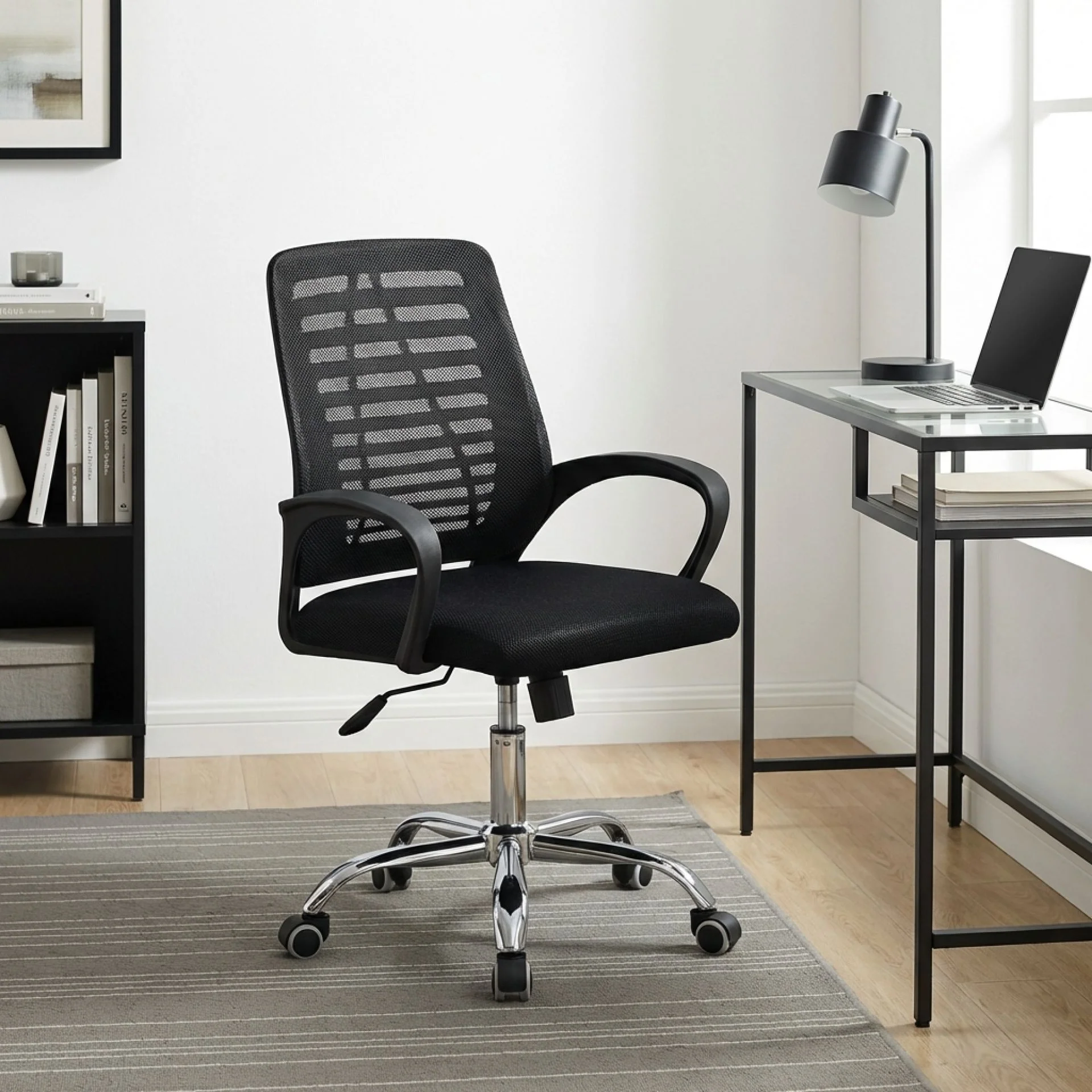 Strix Office Chair - Black - Image 2