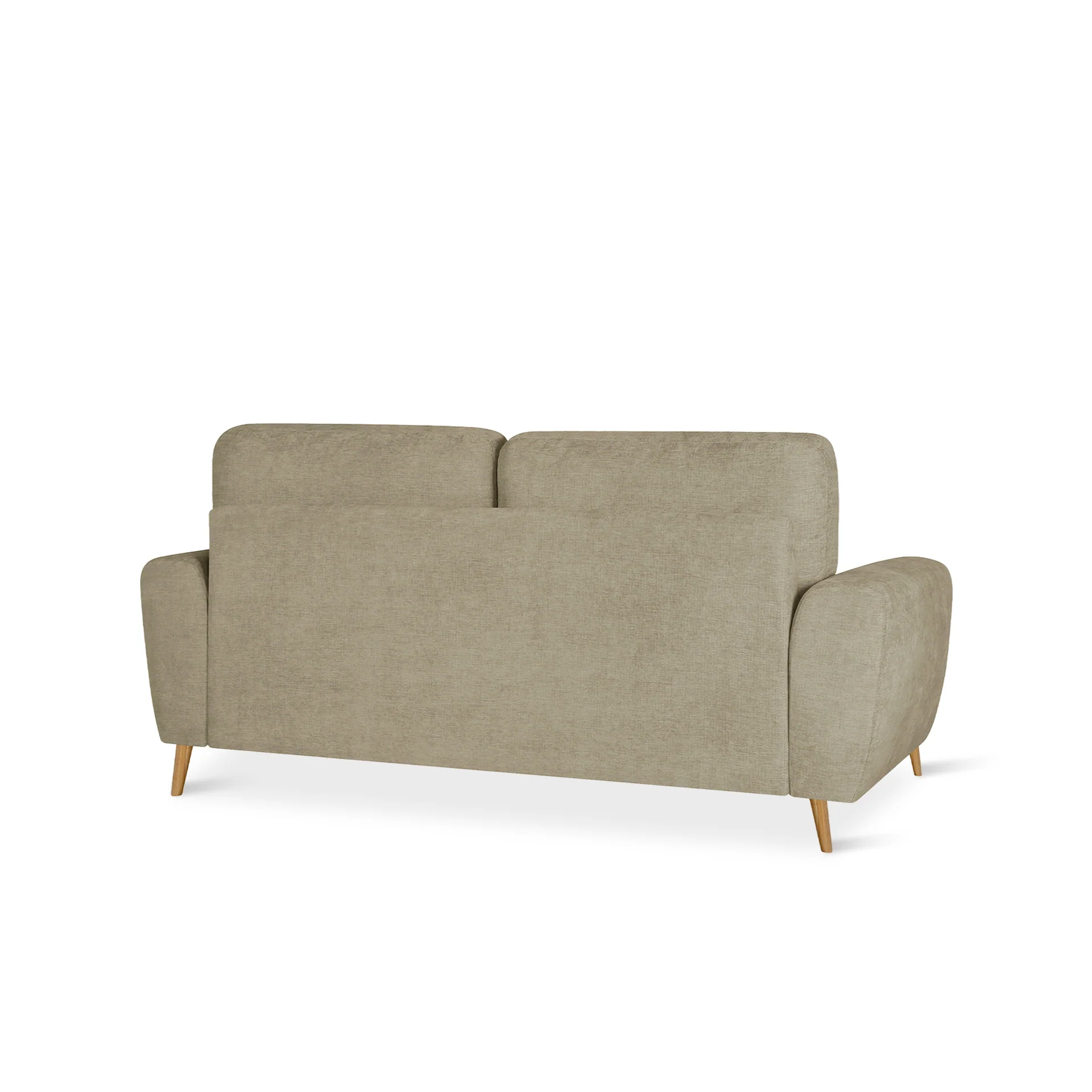 Suki Linen 2 Seater Sofa - Beige - Image 12