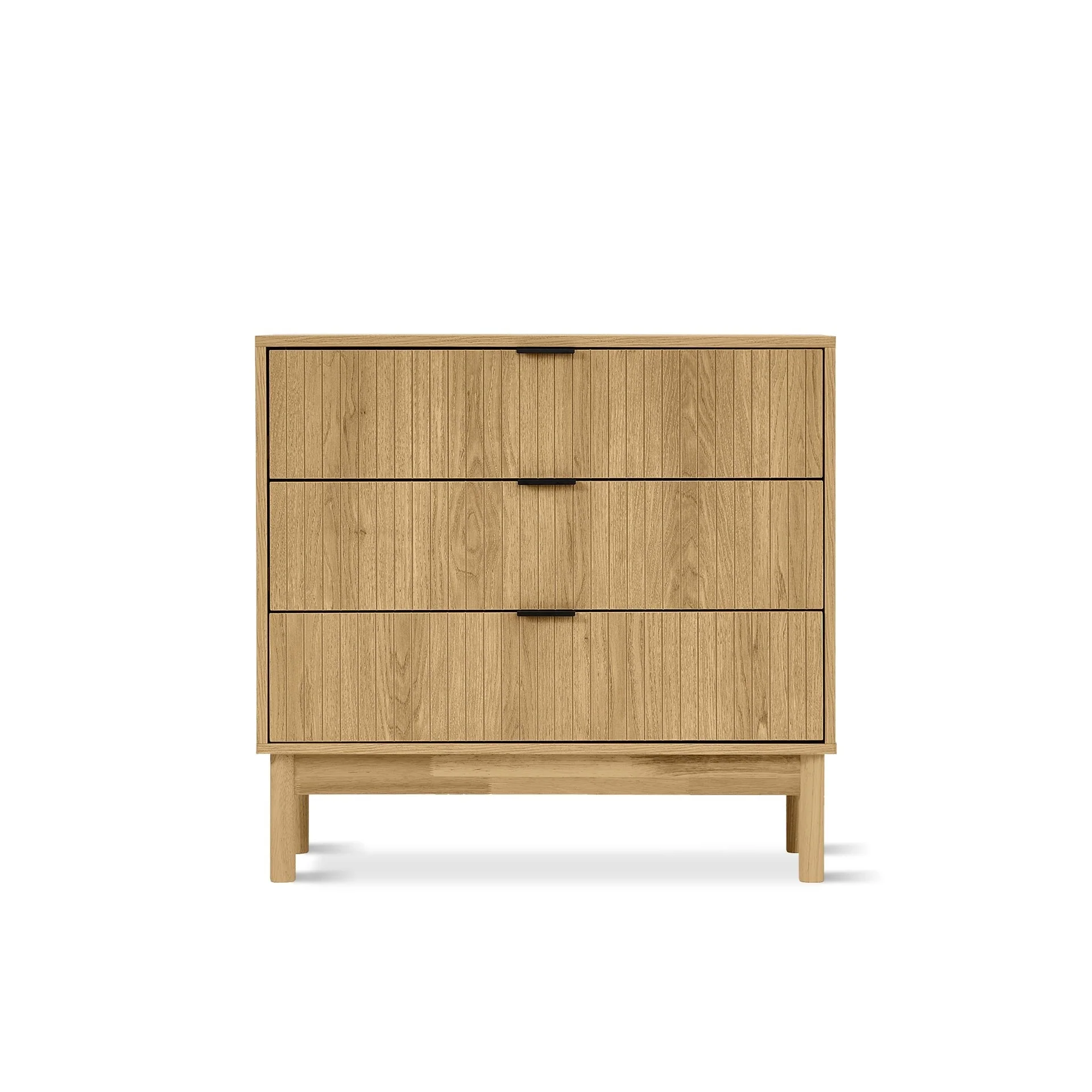 Sumter 3 Drawers Tallboy - Oak - Image 5