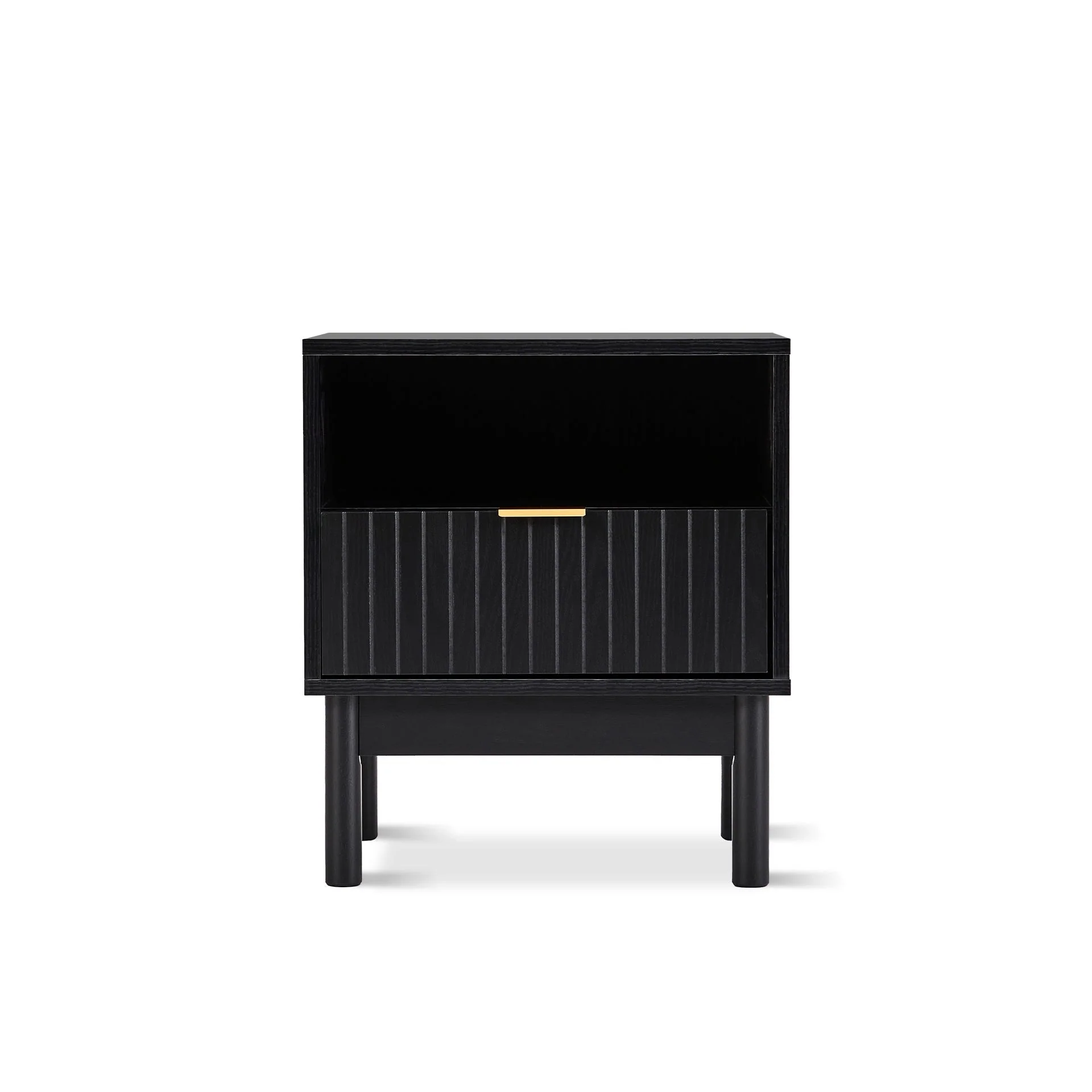 Sumter Bedside Table with Drawer - Black - Image 5