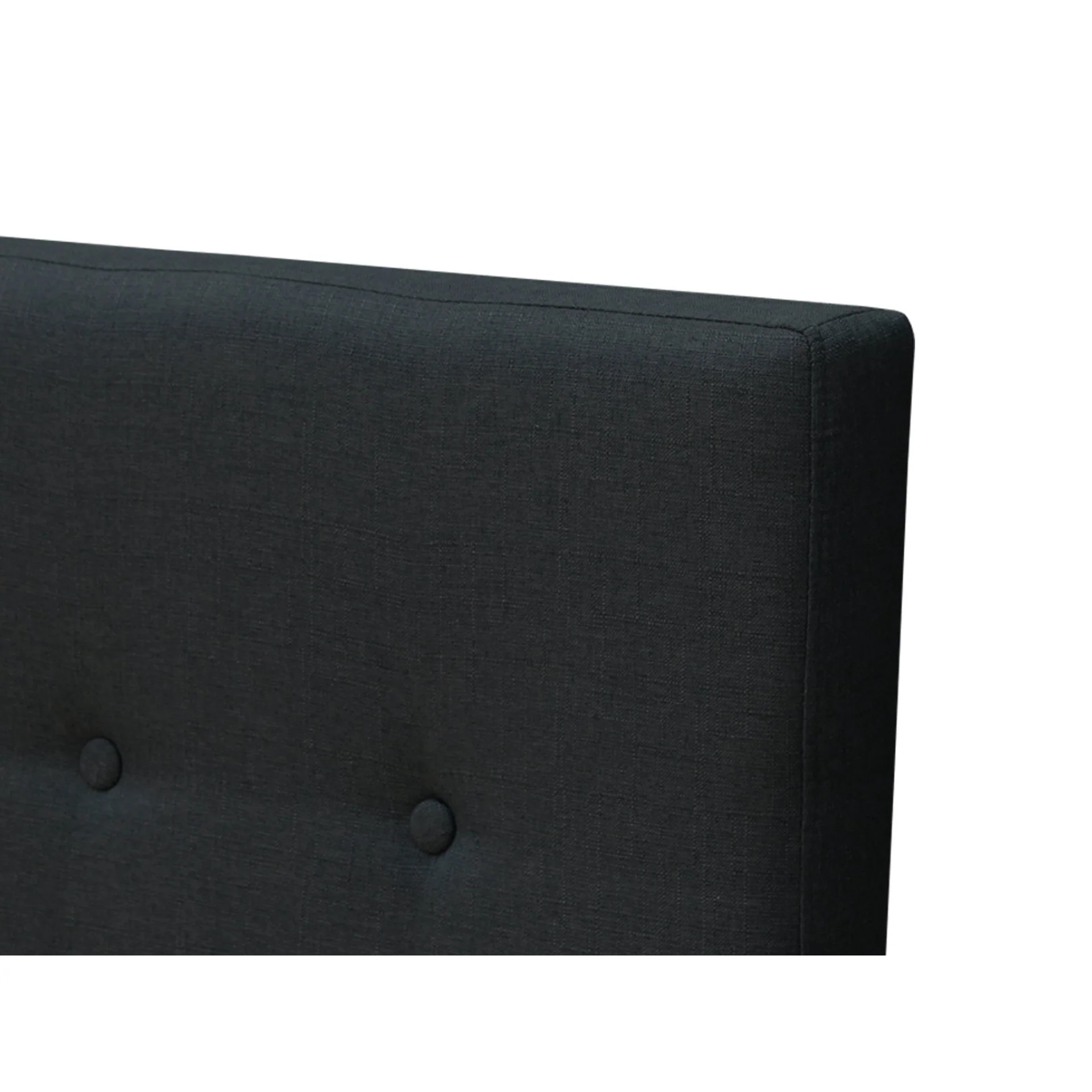 Susan King Single Fabric Upholstered Headboard - Black - Image 10