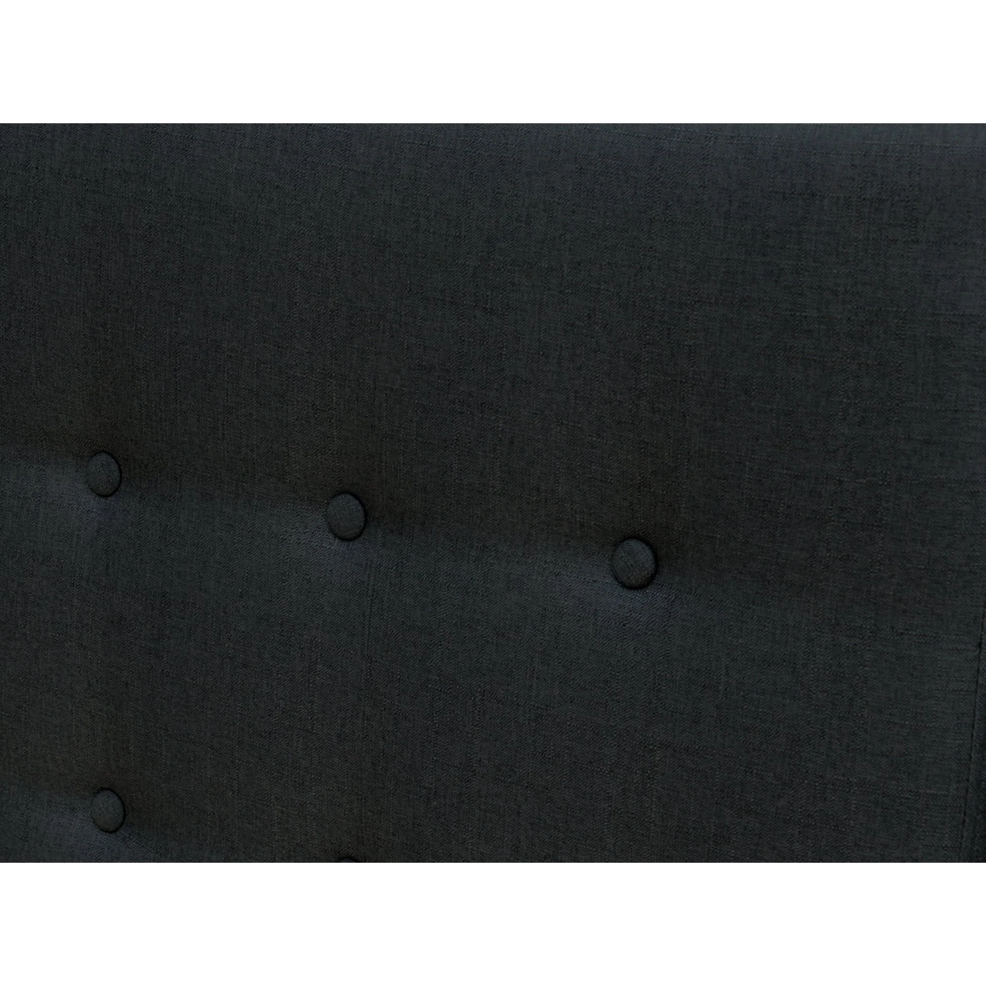 Susan King Single Fabric Upholstered Headboard - Black - Image 9
