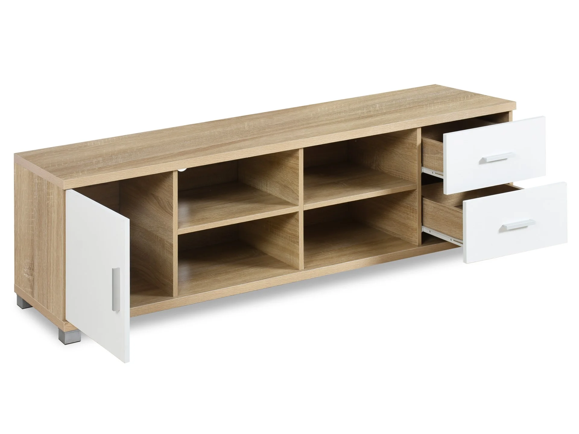 Taal 1.6m Entertainment Unit - Oak - Image 4